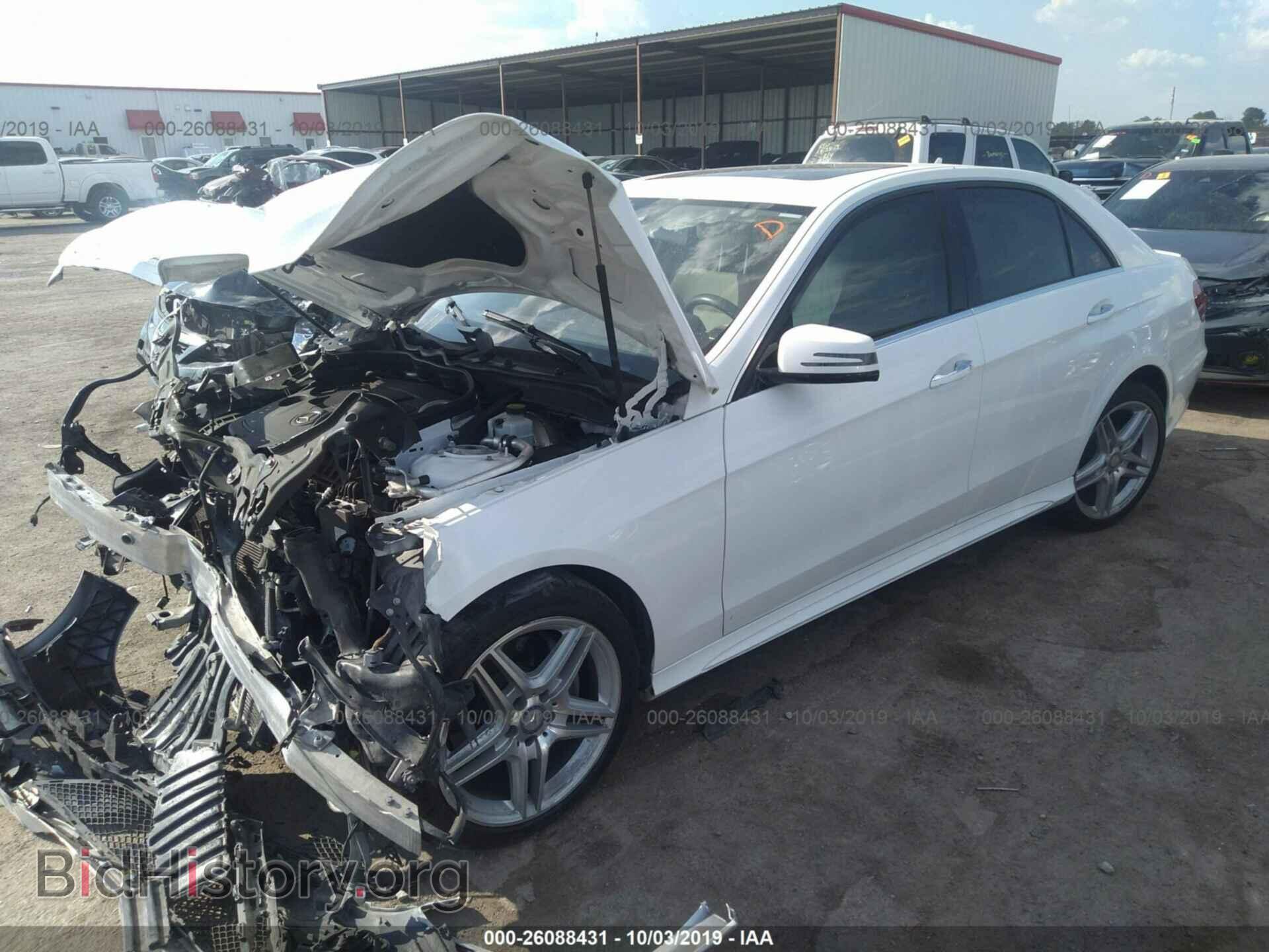 2014 MERCEDES-BENZ E - VIN: WDDHF5KB5EA922252 - Фото 2