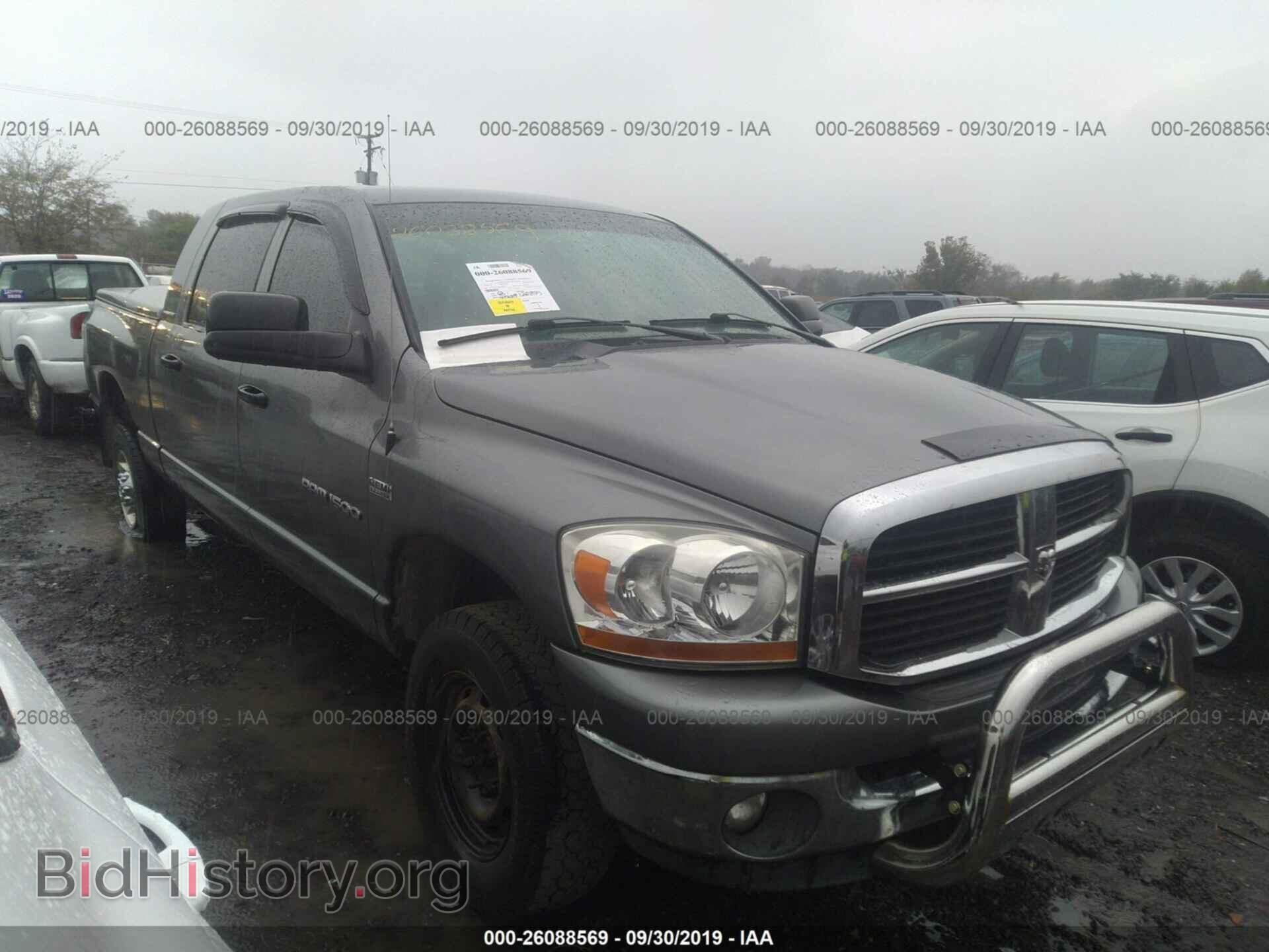 Фотография 3D7KS19D66G209168 - DODGE RAM 1500 2006