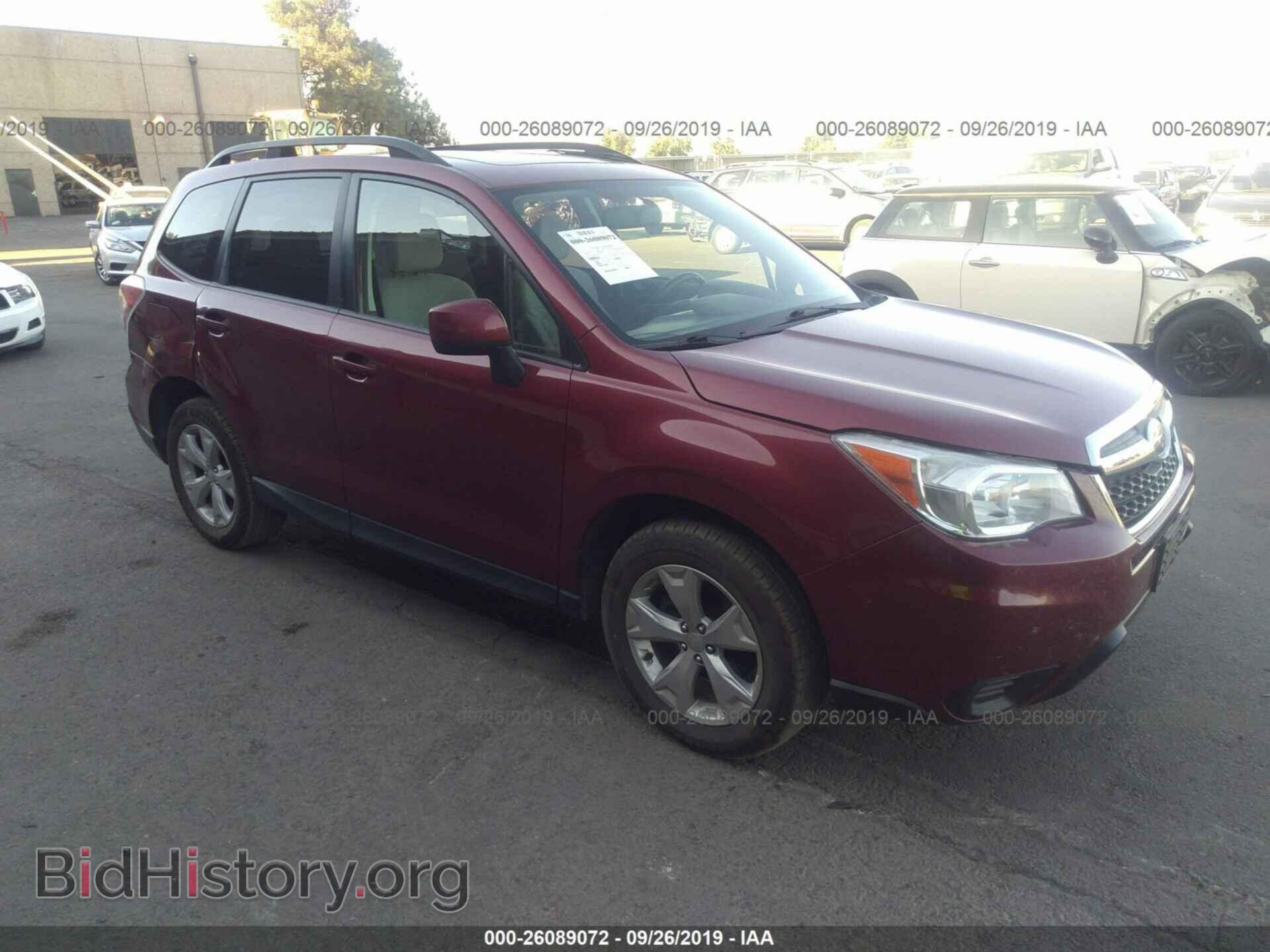 Фотография JF2SJAEC3EH479250 - SUBARU FORESTER 2014