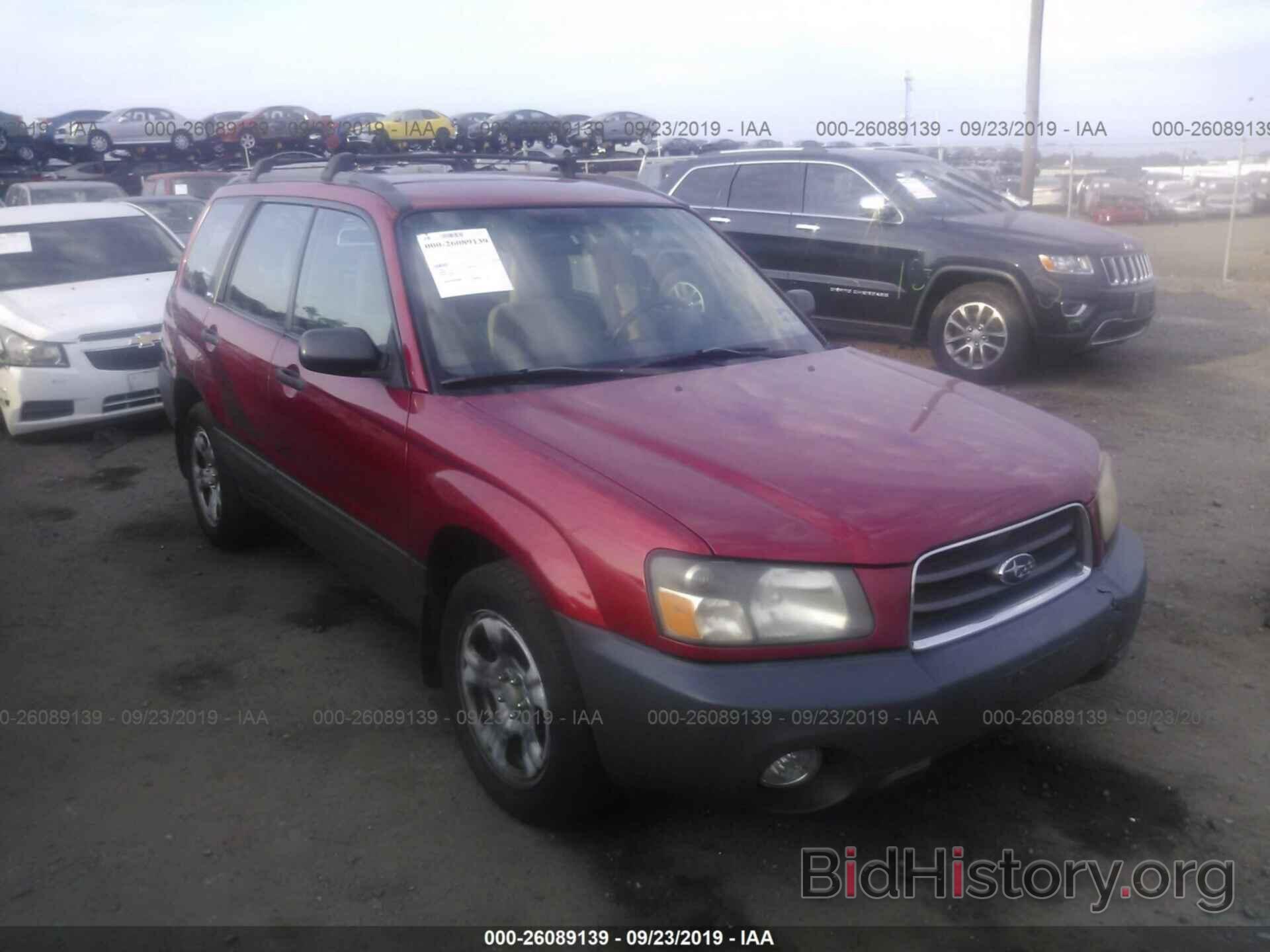Photo JF1SG63623H721455 - SUBARU FORESTER 2003