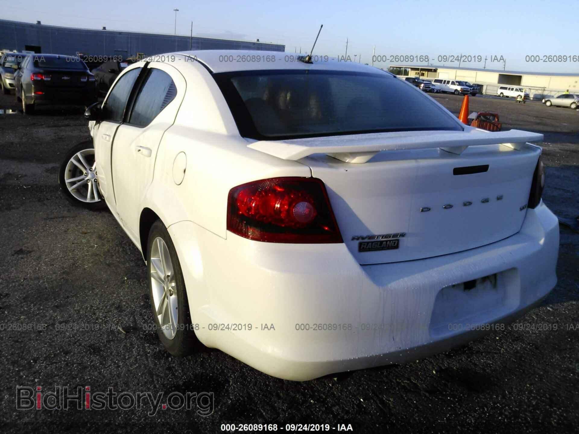 2013 DODGE AVENGER - VIN: 1C3CDZCG0DN584329 - Фото 3