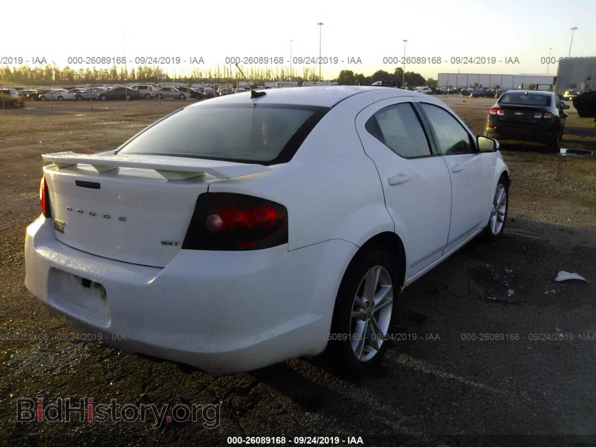 2013 DODGE AVENGER - VIN: 1C3CDZCG0DN584329 - Фото 4