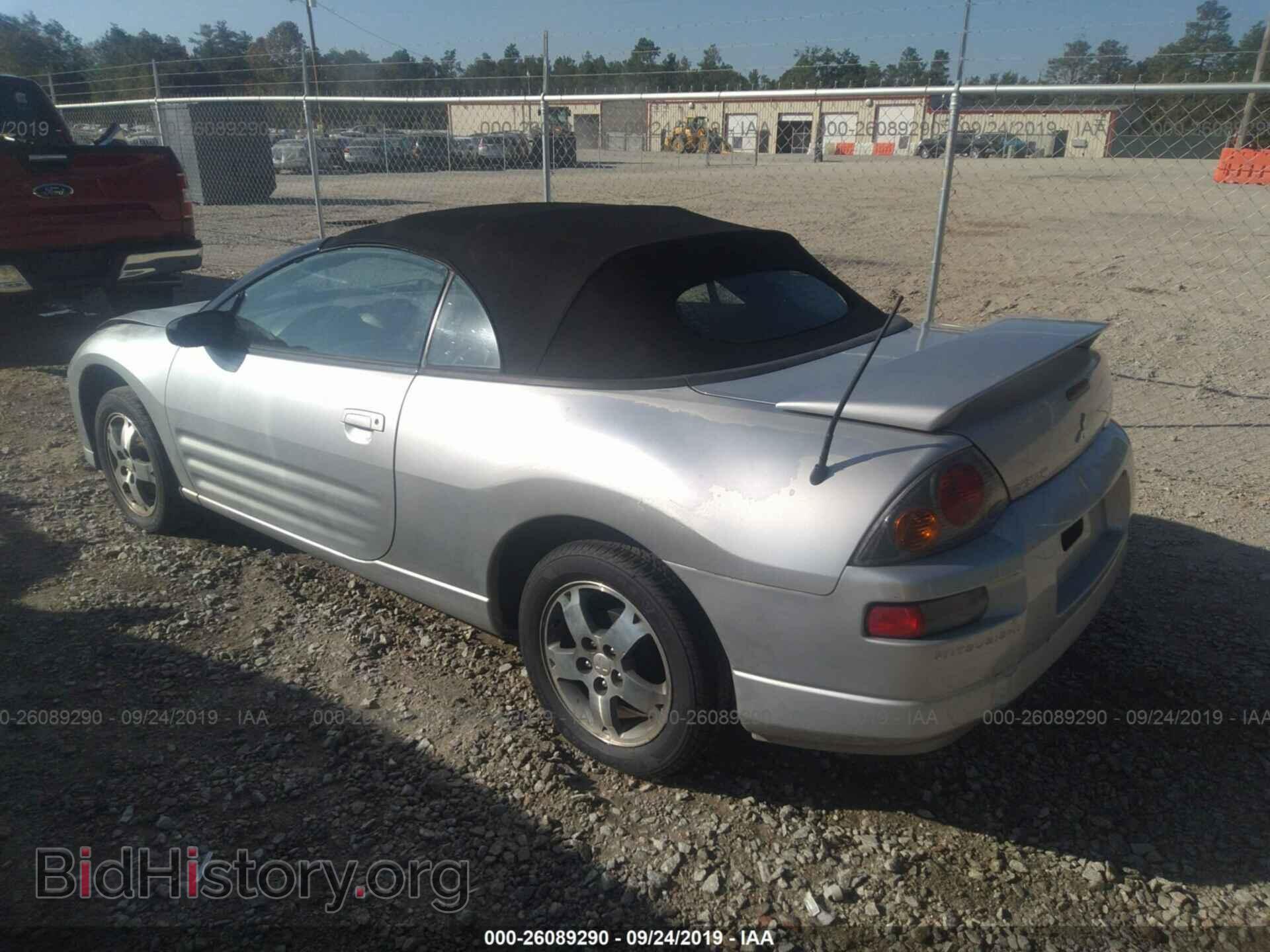 2003 MITSUBISHI ECLIPSE - VIN: 4A3AE45G83E003834 - Photo 3