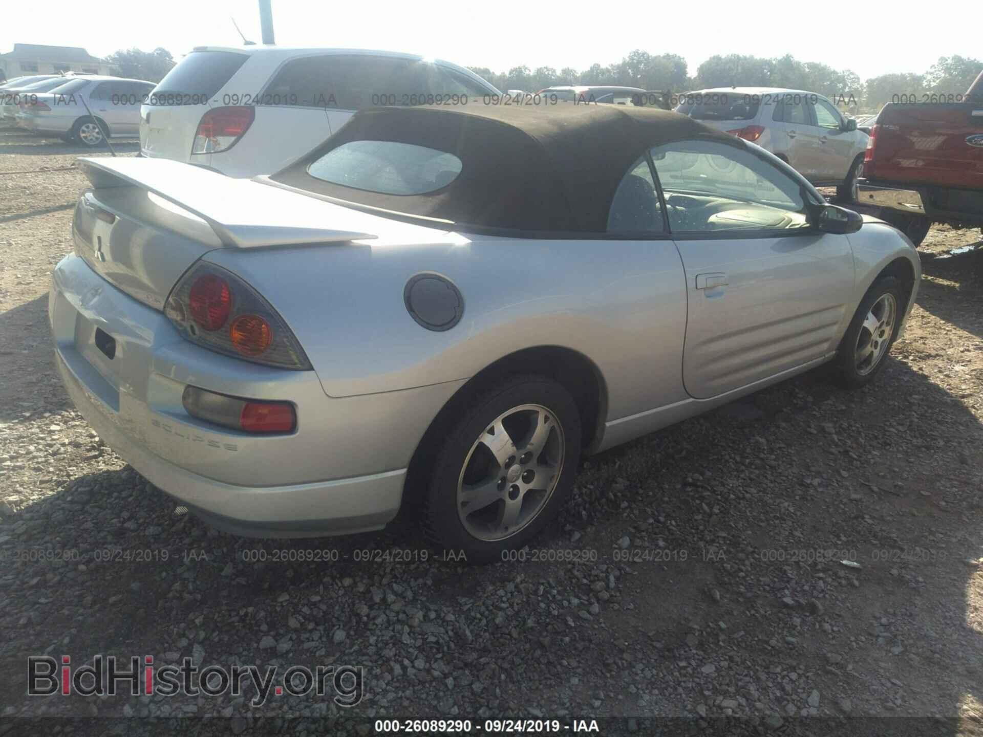 2003 MITSUBISHI ECLIPSE - VIN: 4A3AE45G83E003834 - Photo 4