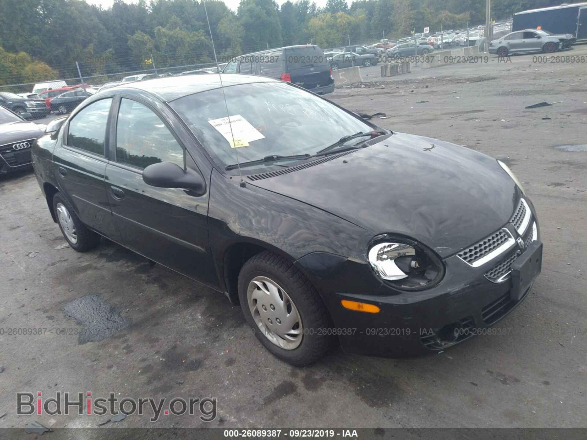 Photo 1B3ES56C15D262254 - DODGE NEON 2005