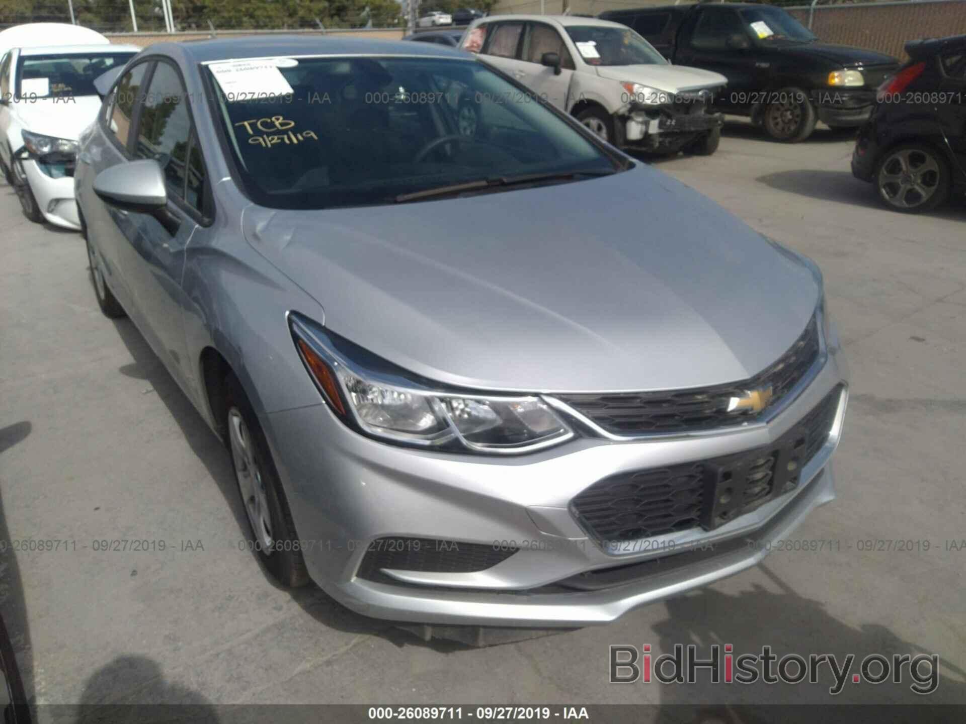 Фотография 1G1BC5SM7J7220699 - CHEVROLET CRUZE 2018