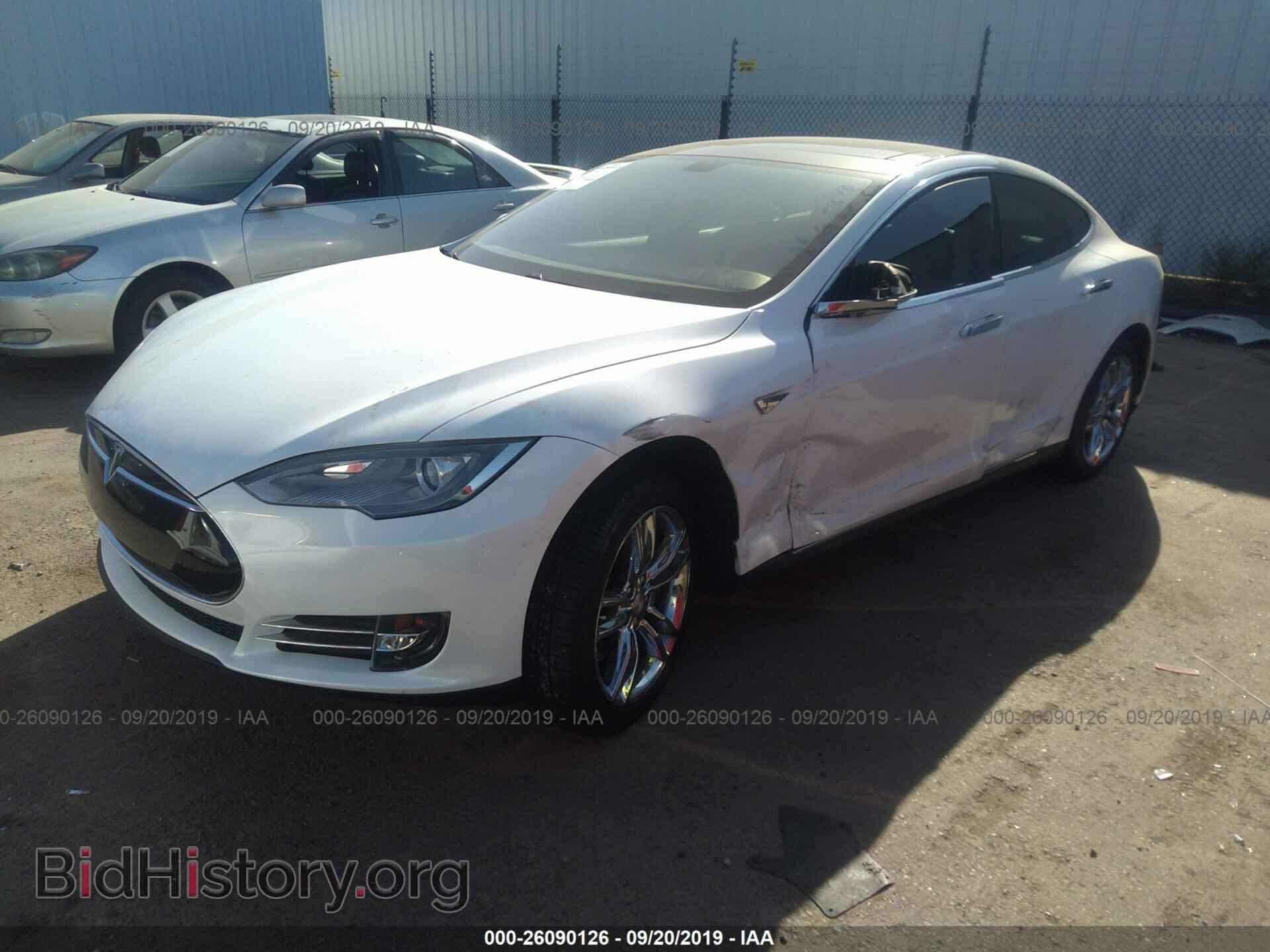 2013 TESLA MODEL S - VIN: 5YJSA1DG1DFP11068 - Photo 2