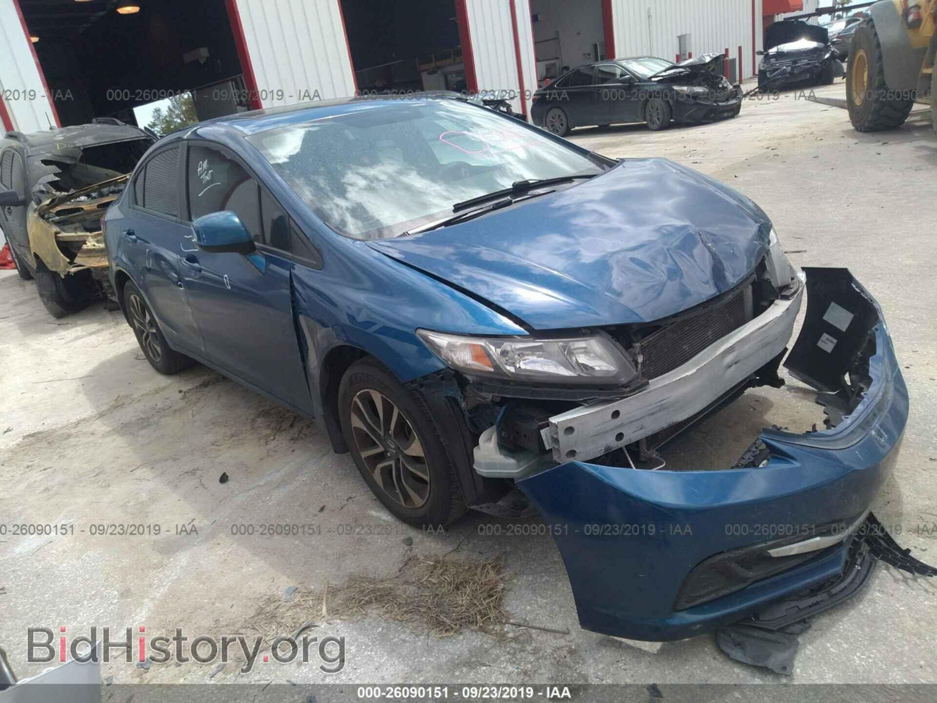 Фотография 19XFB2F85DE059653 - HONDA CIVIC 2013