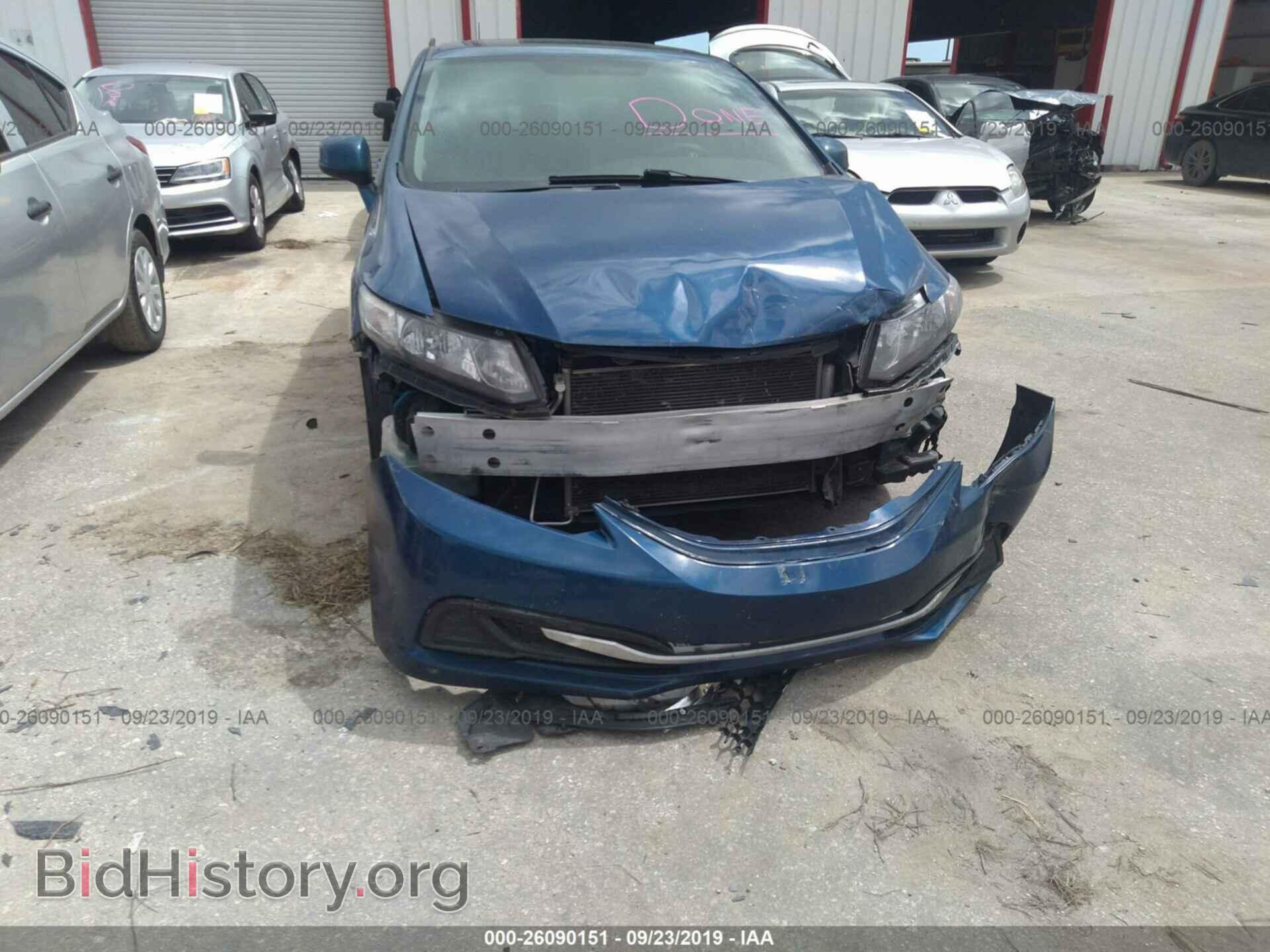 2013 HONDA CIVIC - VIN: 19XFB2F85DE059653 - Фото 6