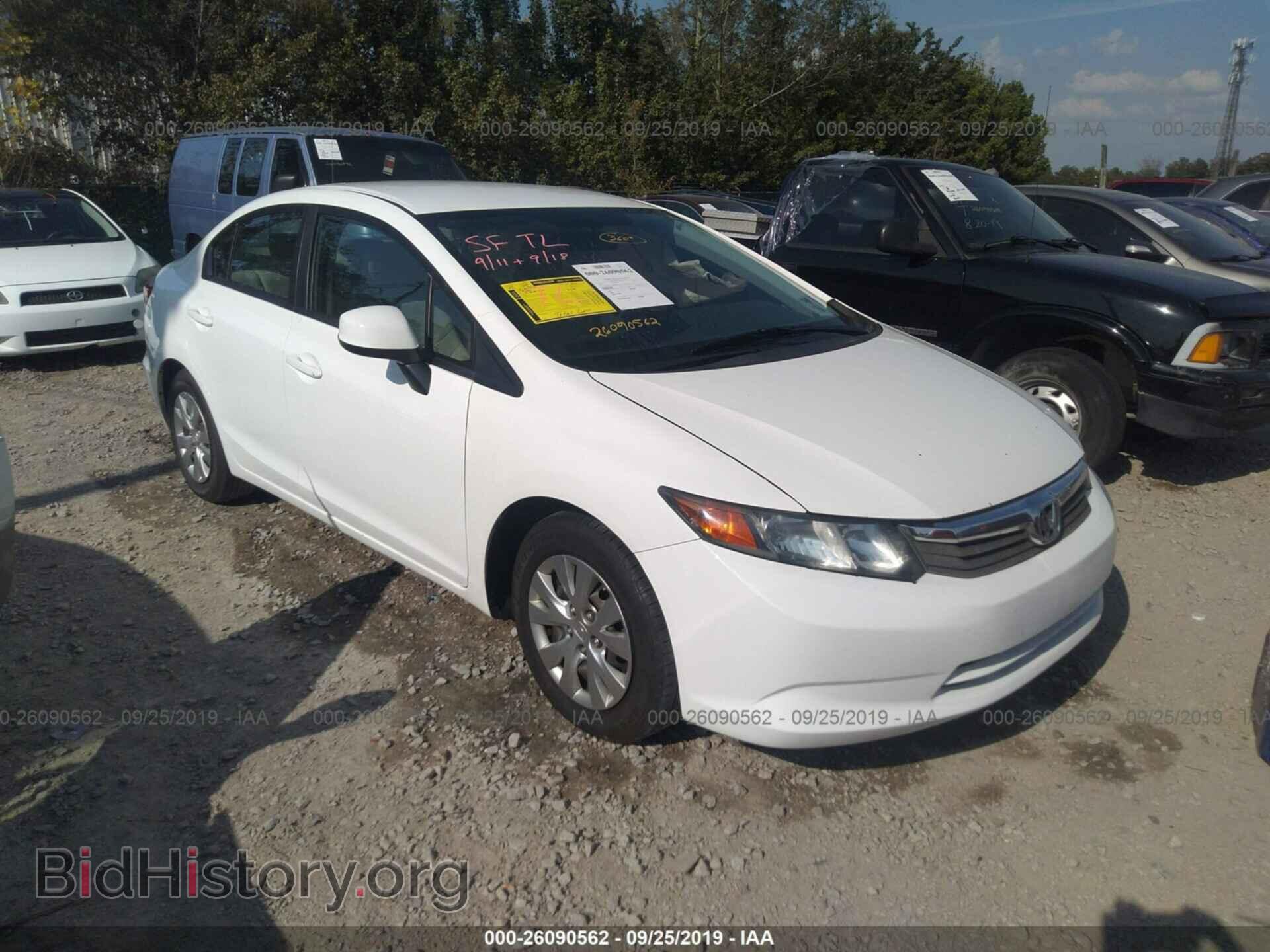 Фотография 19XFB2F51CE074140 - HONDA CIVIC 2012