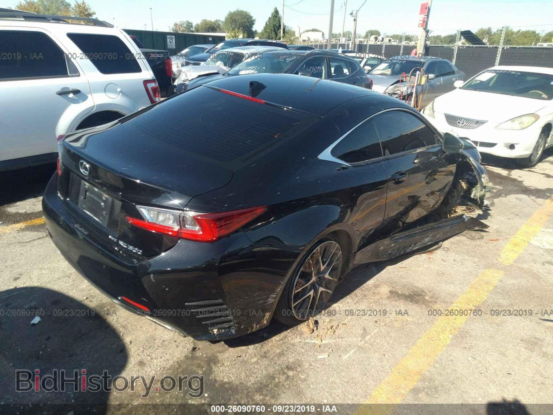 2016 LEXUS RC - VIN: JTHSM5BC6G5001148 - Фото 4