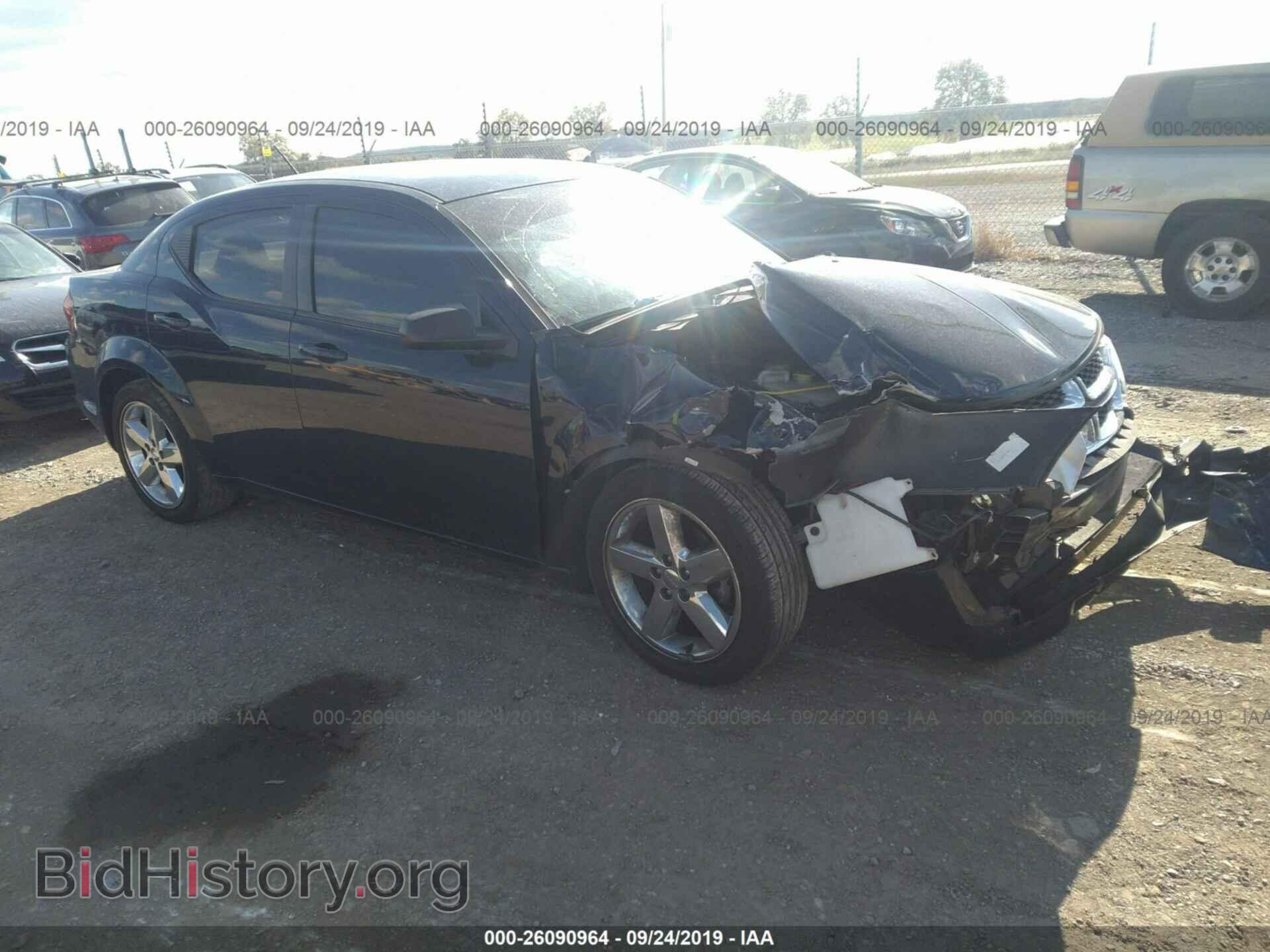 Photo 1C3CDZAB8DN688123 - DODGE AVENGER 2013