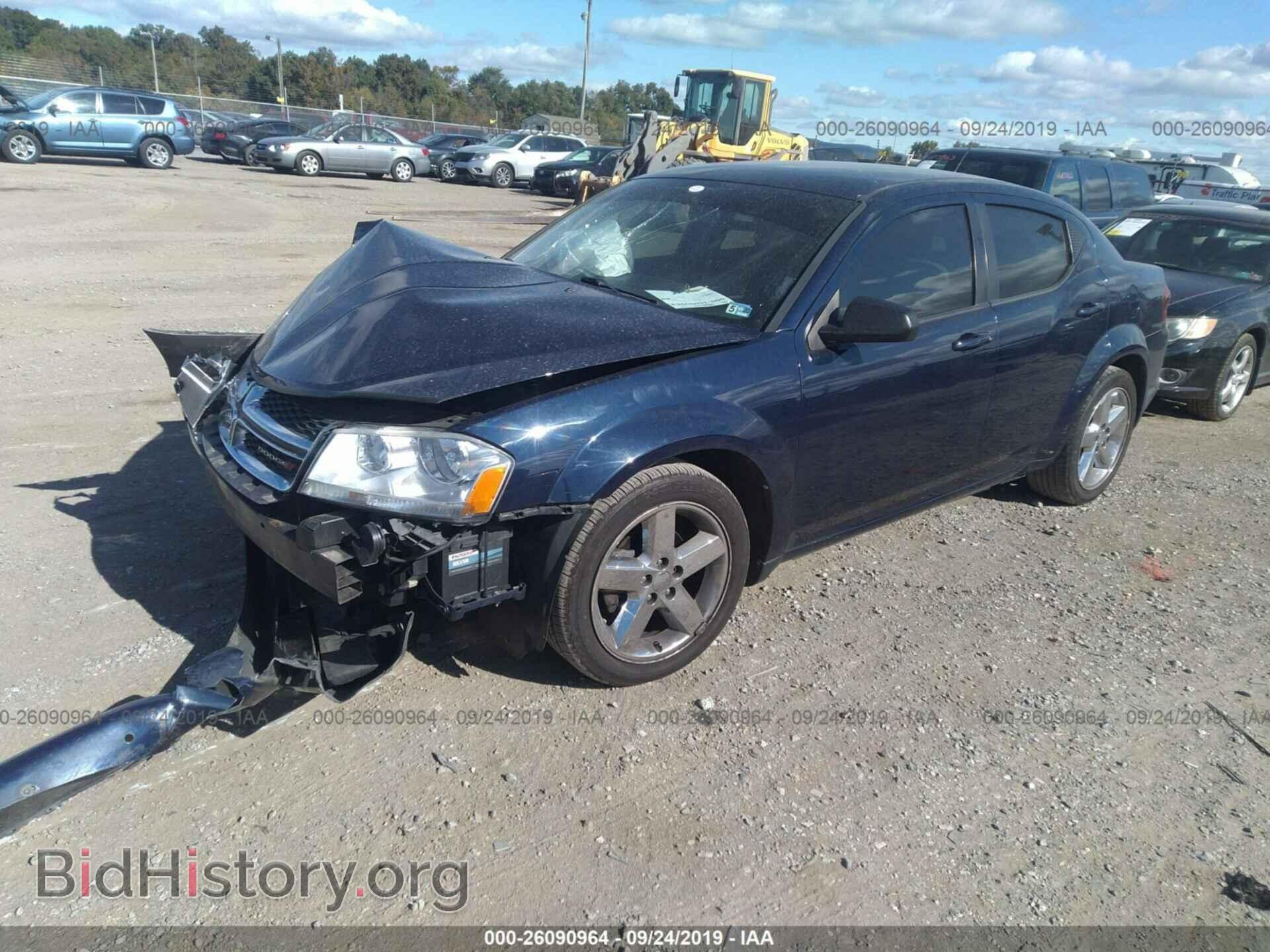 2013 DODGE AVENGER - VIN: 1C3CDZAB8DN688123 - Photo 2