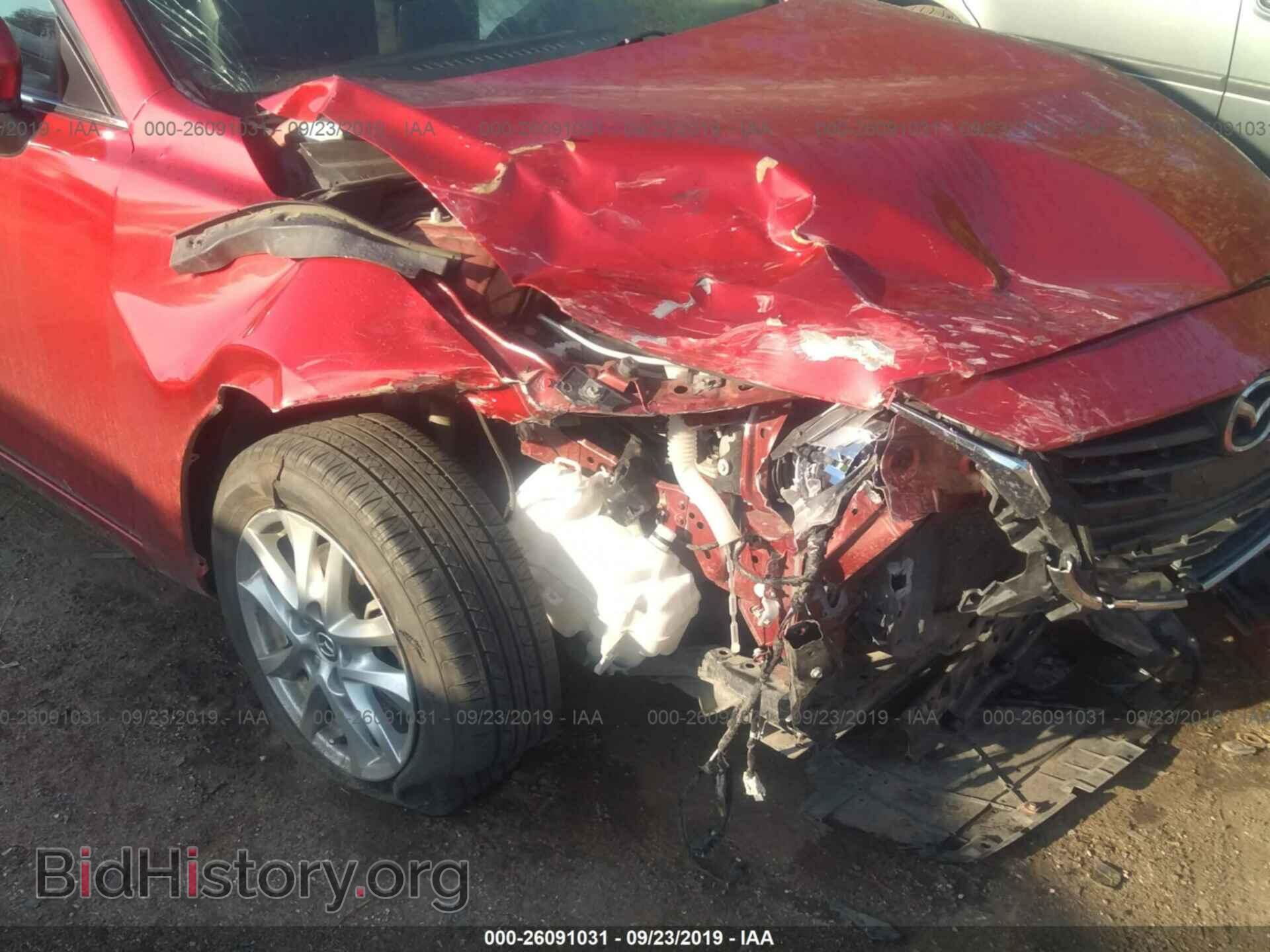 2014 MAZDA 3 - VIN: JM1BM1W76E1176320 - Фото 6