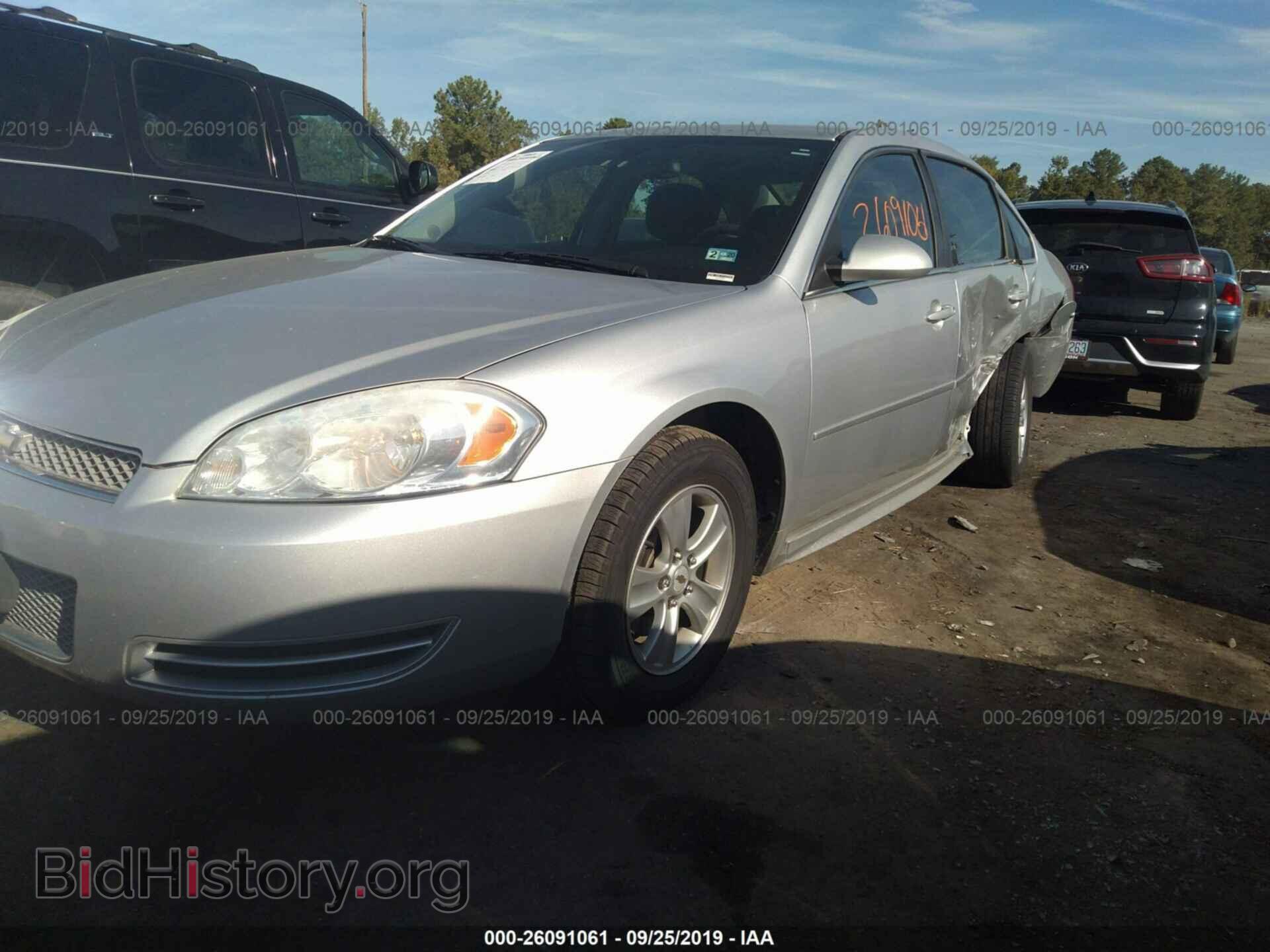 2012 CHEVROLET IMPALA - VIN: 2G1WF5E34C1205637 - Photo 2
