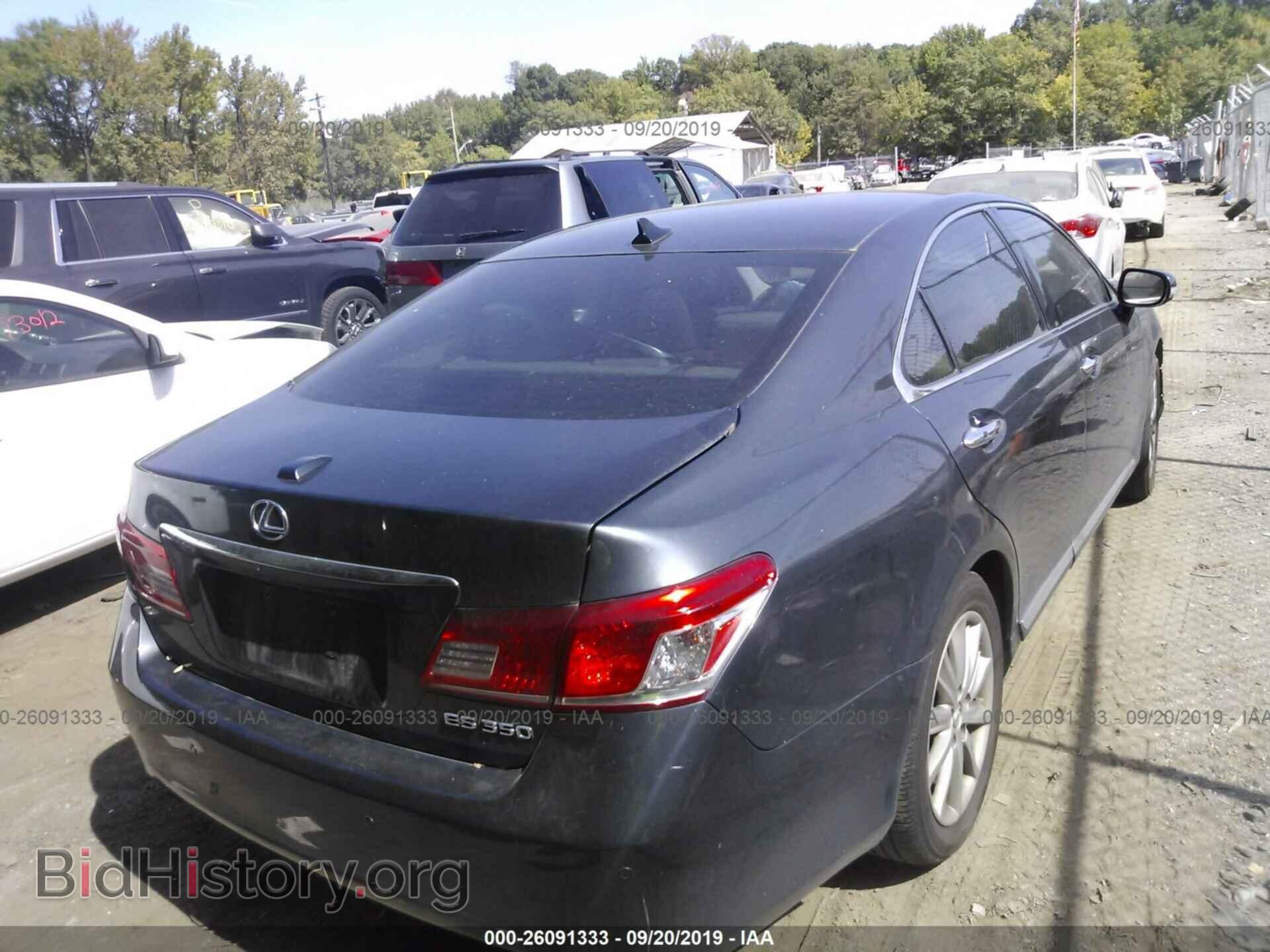 2011 LEXUS ES - VIN: JTHBK1EG2B2444453 - Фото 4