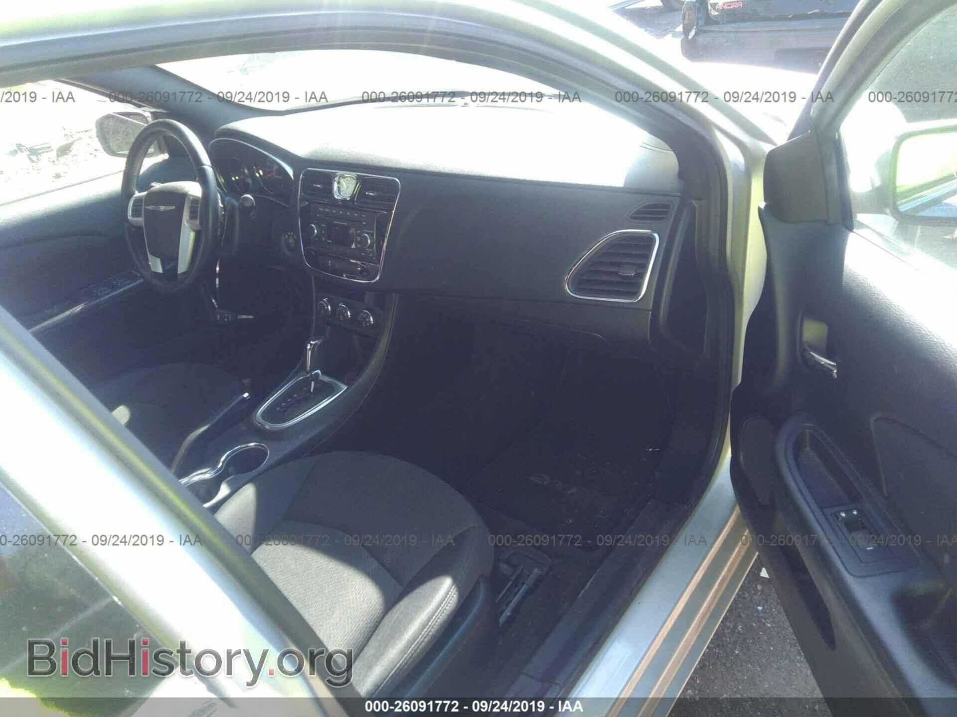 2012 CHRYSLER 200 - VIN: 1C3CCBBB7CN101174 - Фото 5