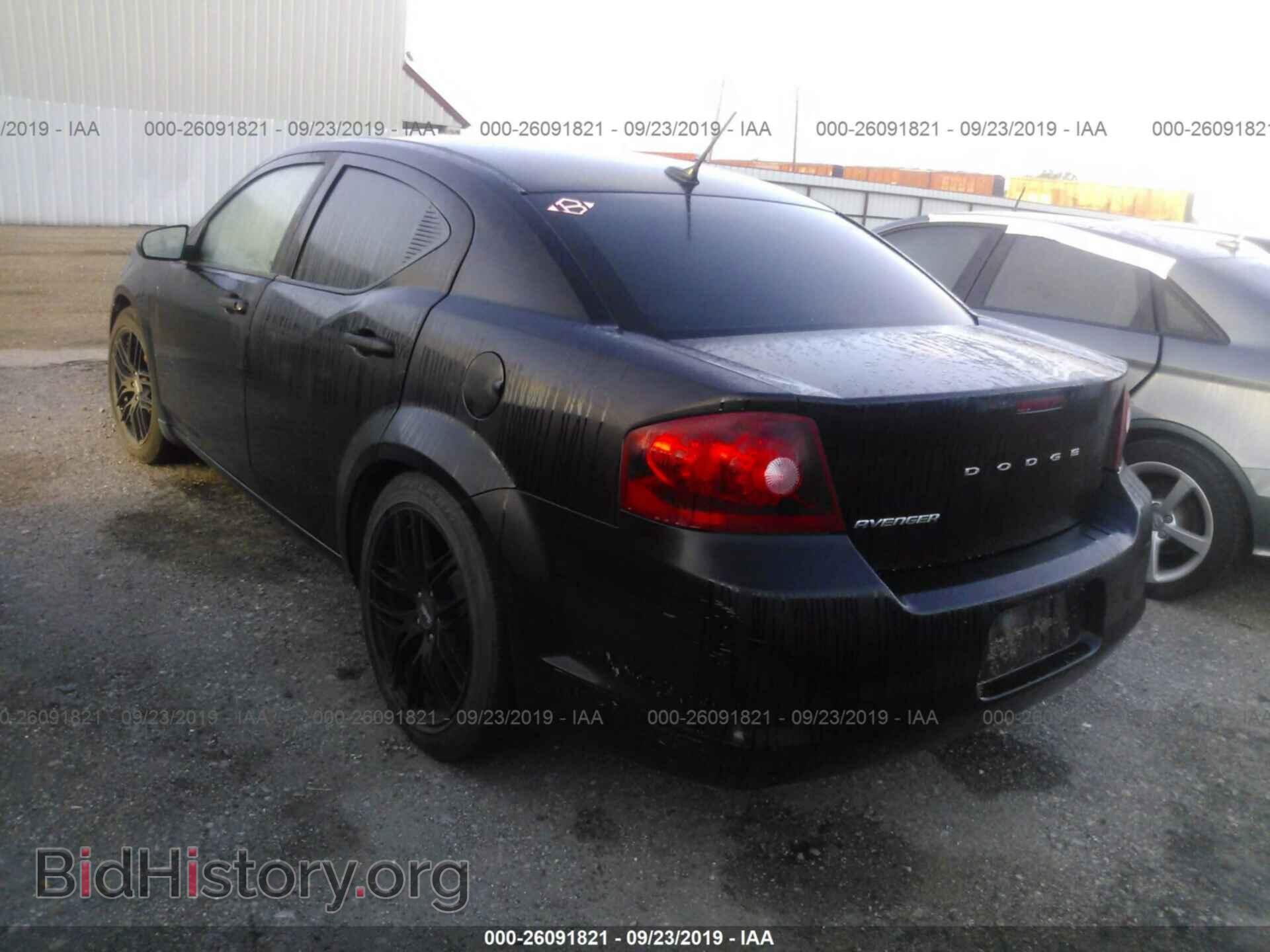 2011 DODGE AVENGER - VIN: 1B3BD4FB8BN564869 - Фото 3