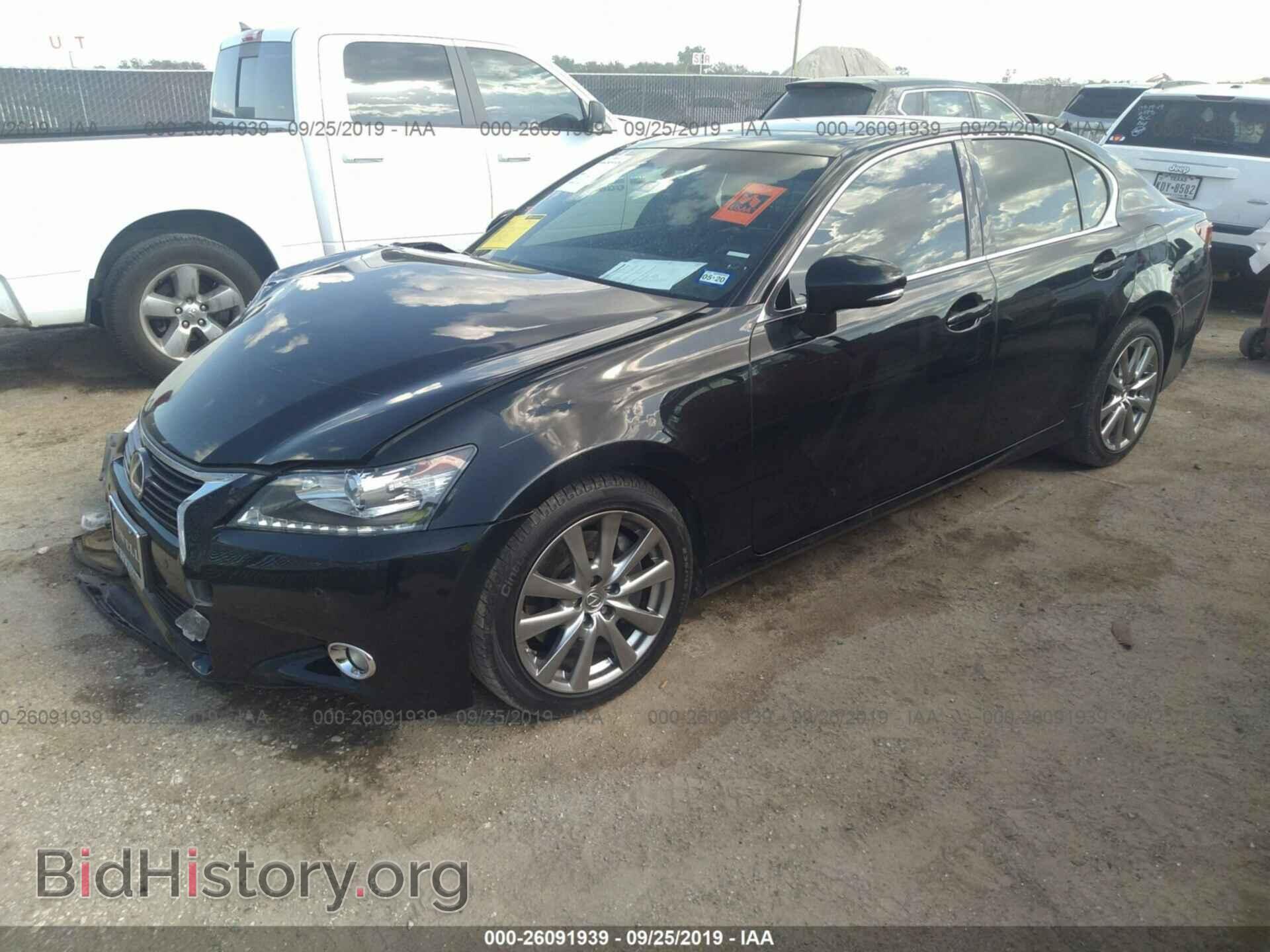 2013 LEXUS GS - VIN: JTHBE1BL2D5014870 - Фото 2