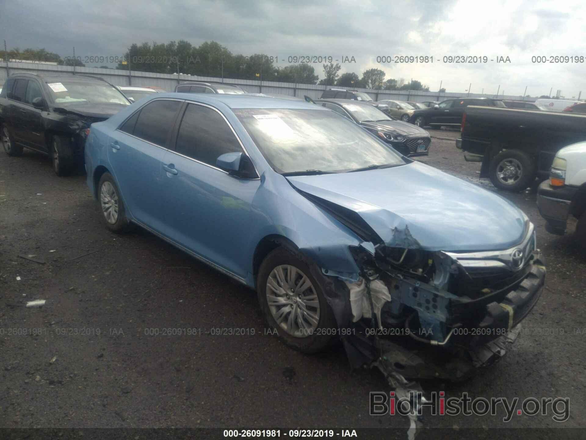 Photo 4T4BF1FK0CR241707 - TOYOTA CAMRY 2012