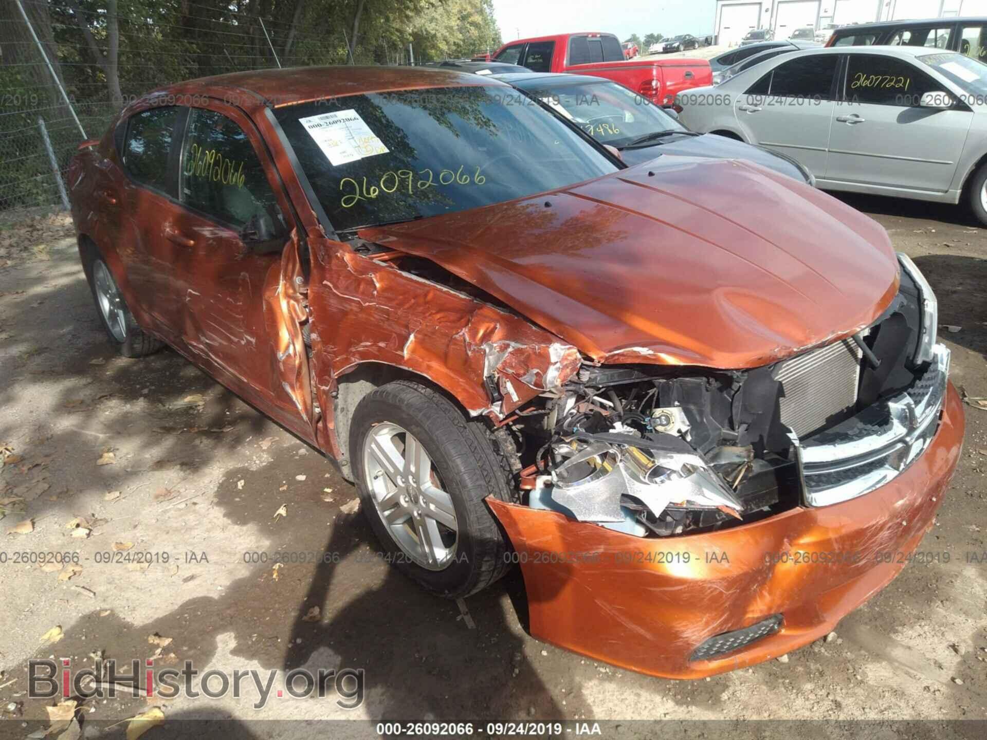 Photo 1B3BD1FB7BN609623 - DODGE AVENGER 2011