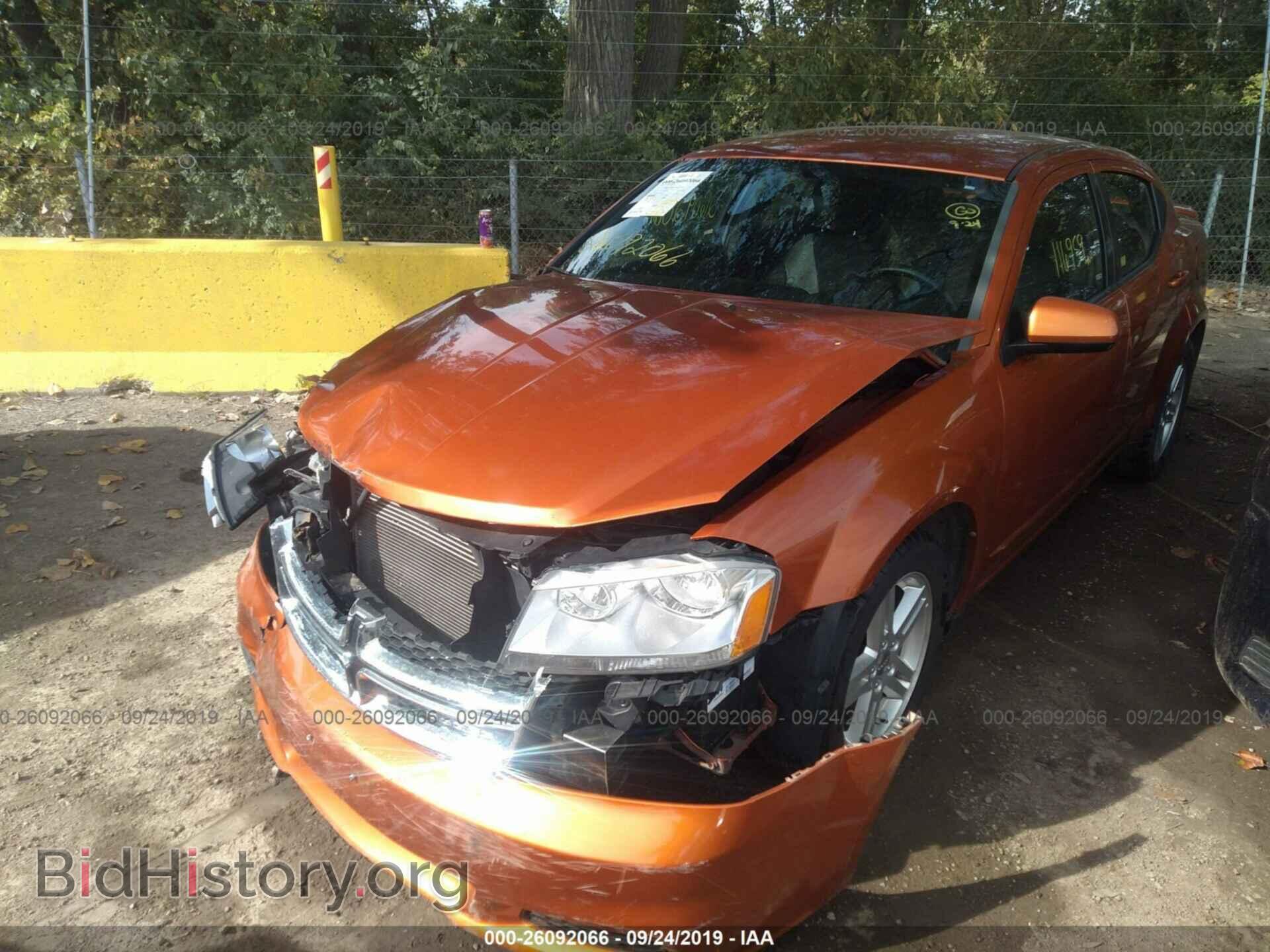 2011 DODGE AVENGER - VIN: 1B3BD1FB7BN609623 - Фото 2