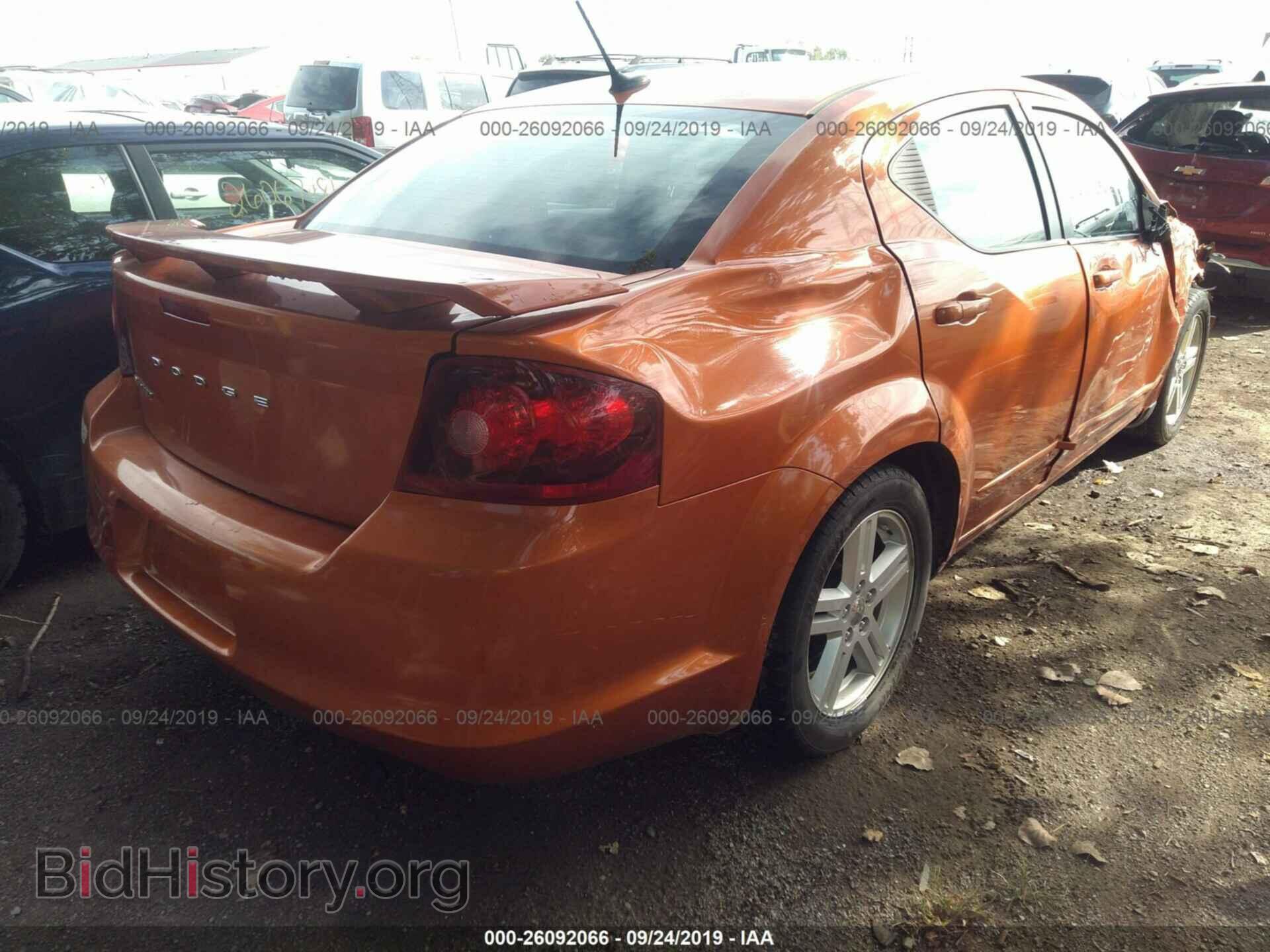 2011 DODGE AVENGER - VIN: 1B3BD1FB7BN609623 - Фото 4