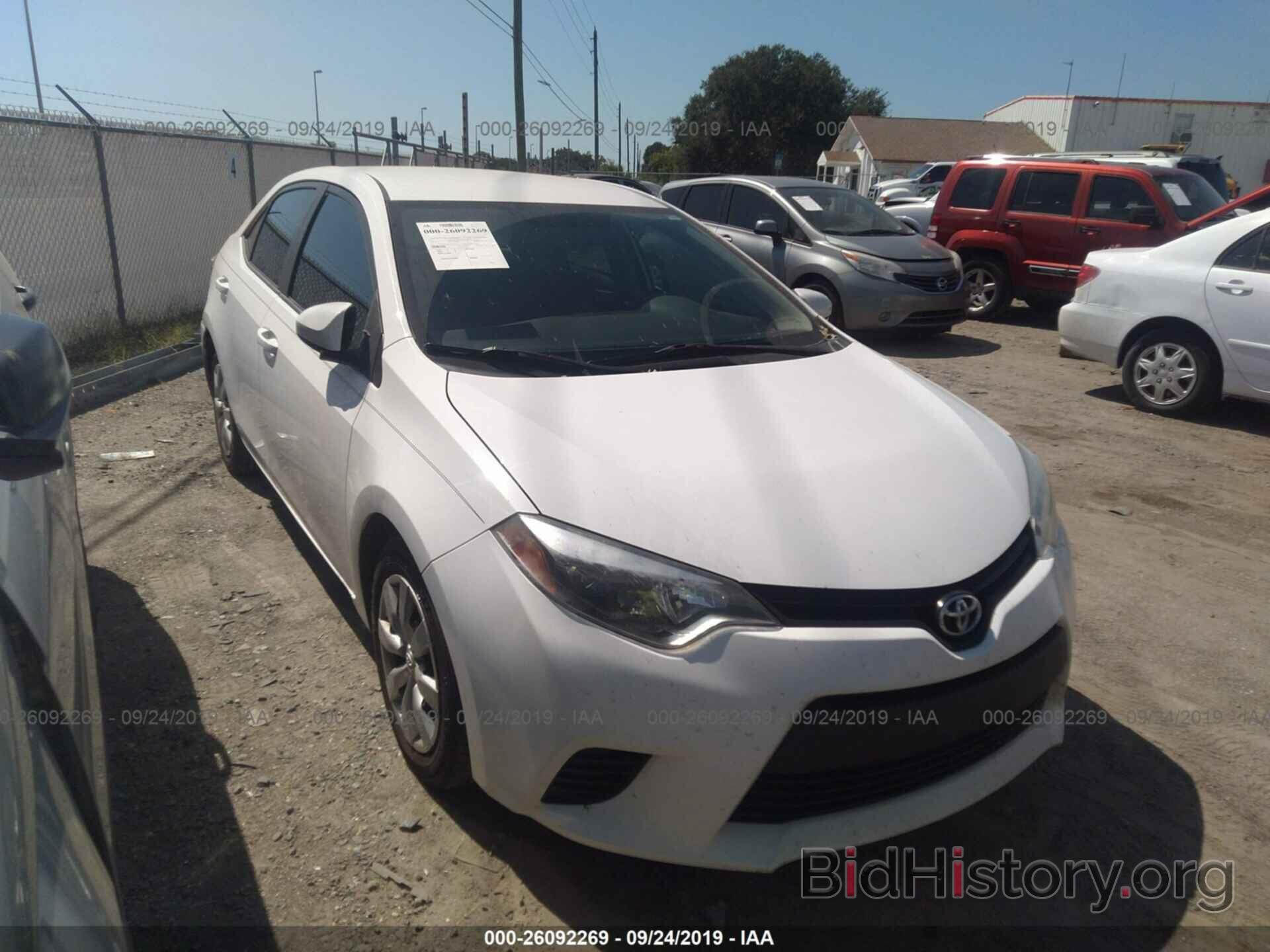 Photo 2T1BURHE7EC207161 - TOYOTA COROLLA 2014