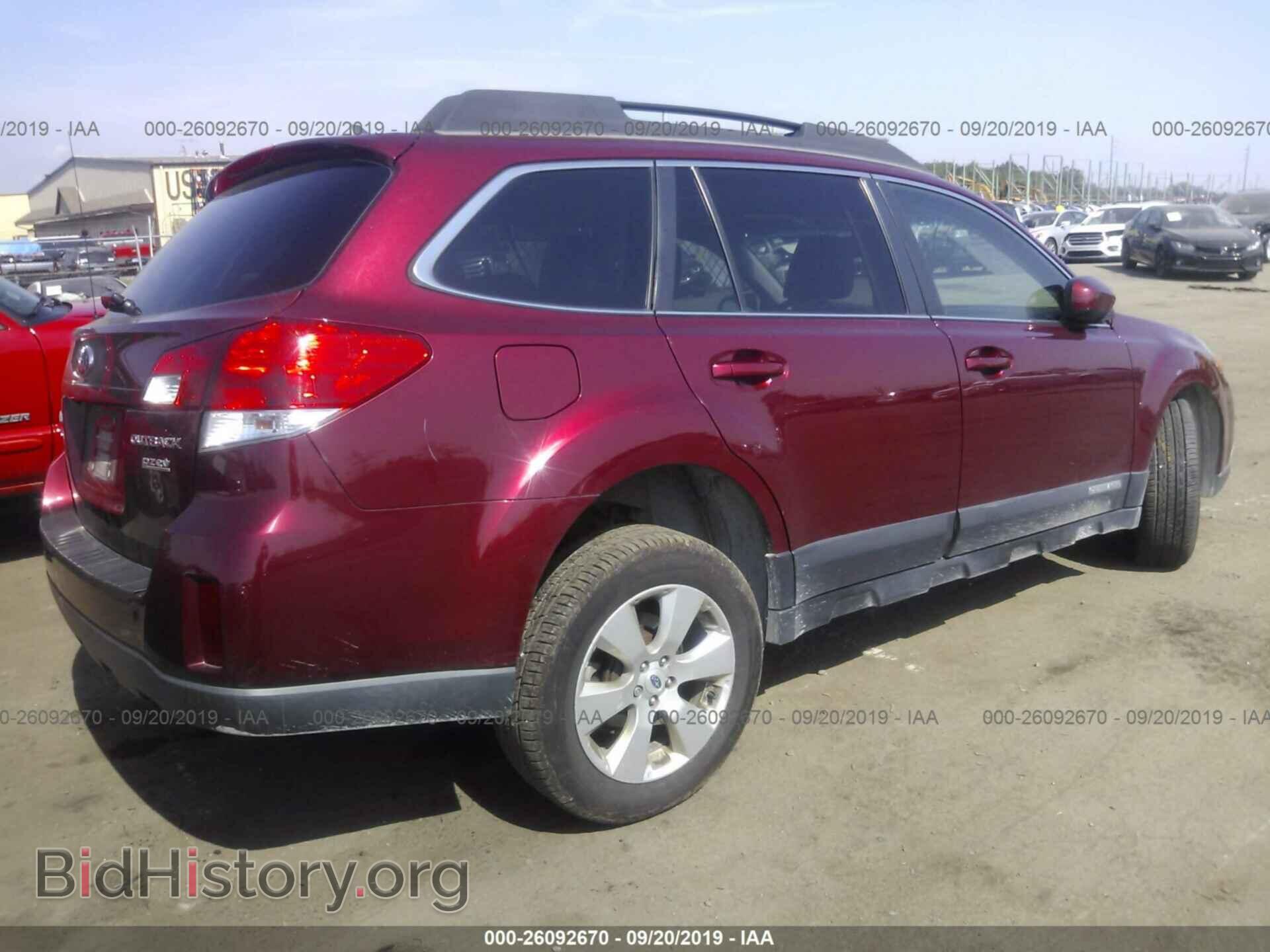 2012 SUBARU OUTBACK - VIN: 4S4BRBLC2C3212834 - Photo 4