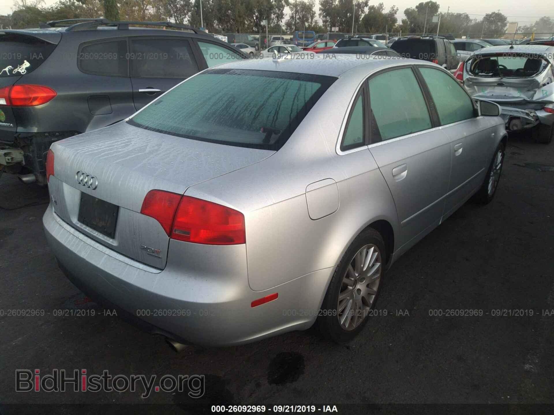 2006 AUDI A4 - VIN: WAUDF78EX6A187496 - Фото 4