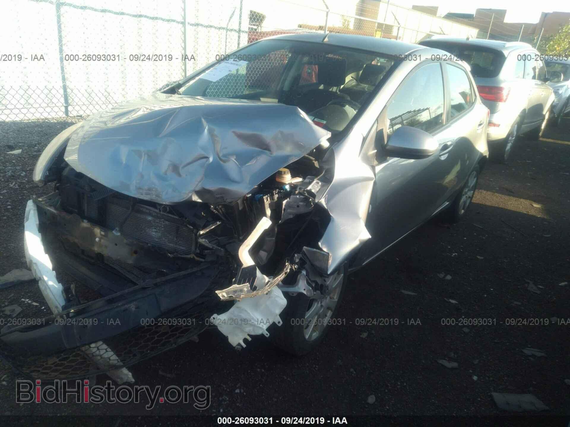 2012 MAZDA MAZDA2 - VIN: JM1DE1LZ0C0137799 - Фото 2