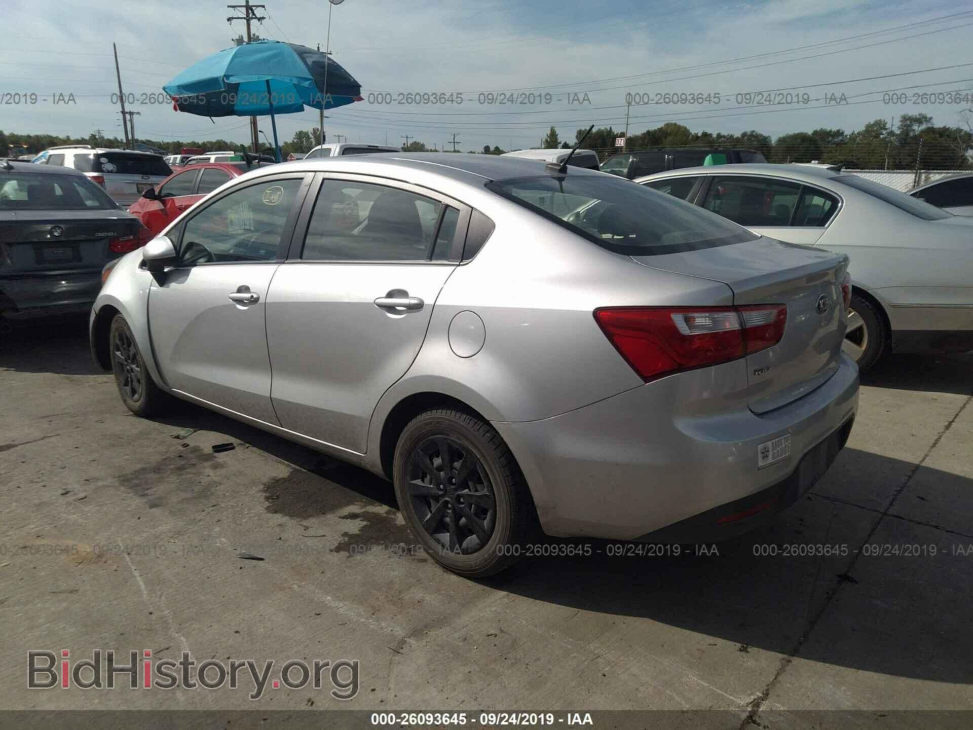 2013 KIA RIO - VIN: KNADM4A30D6204514 - Фото 3