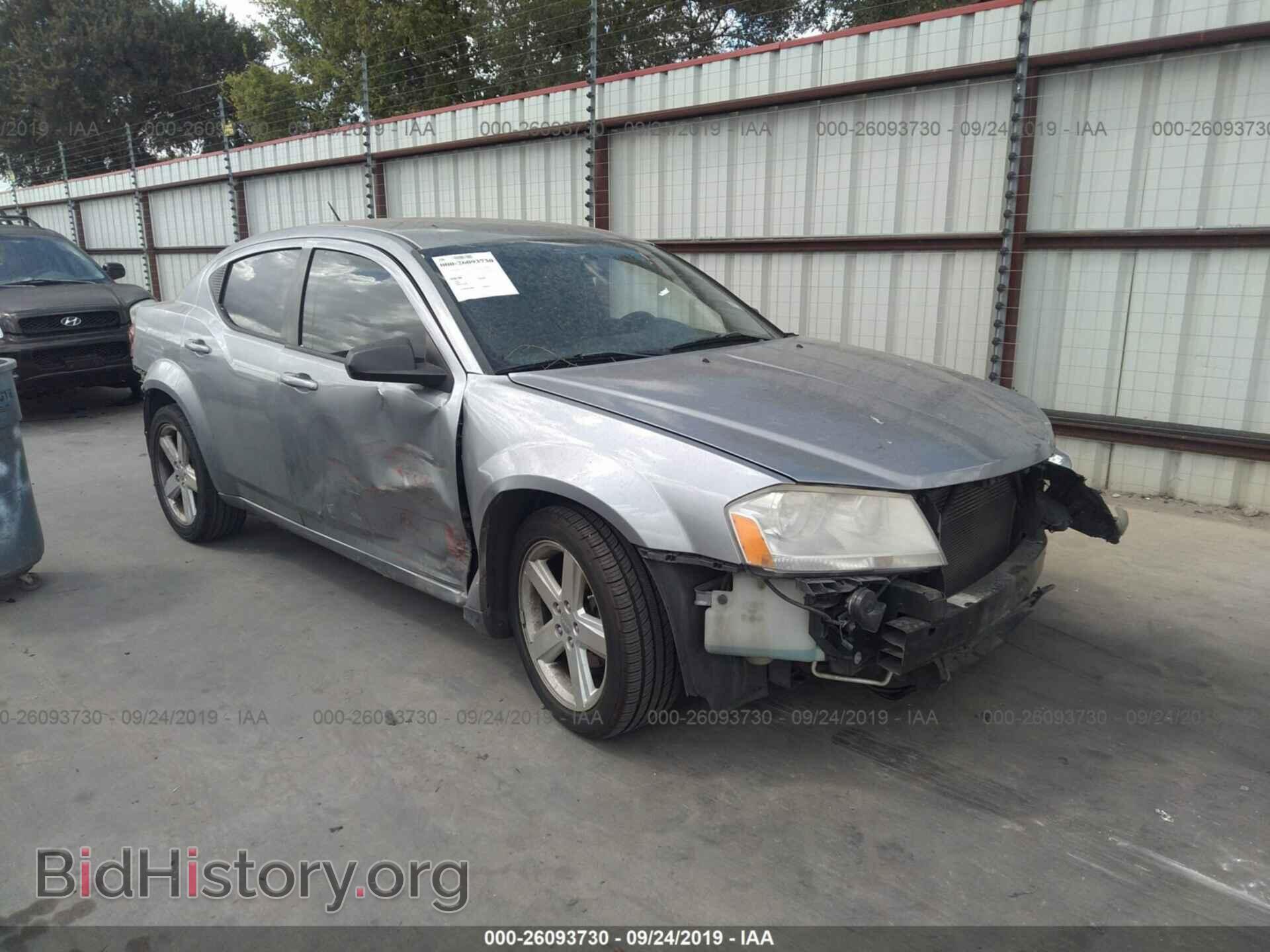 Photo 1C3CDZAB0DN535378 - DODGE AVENGER 2013