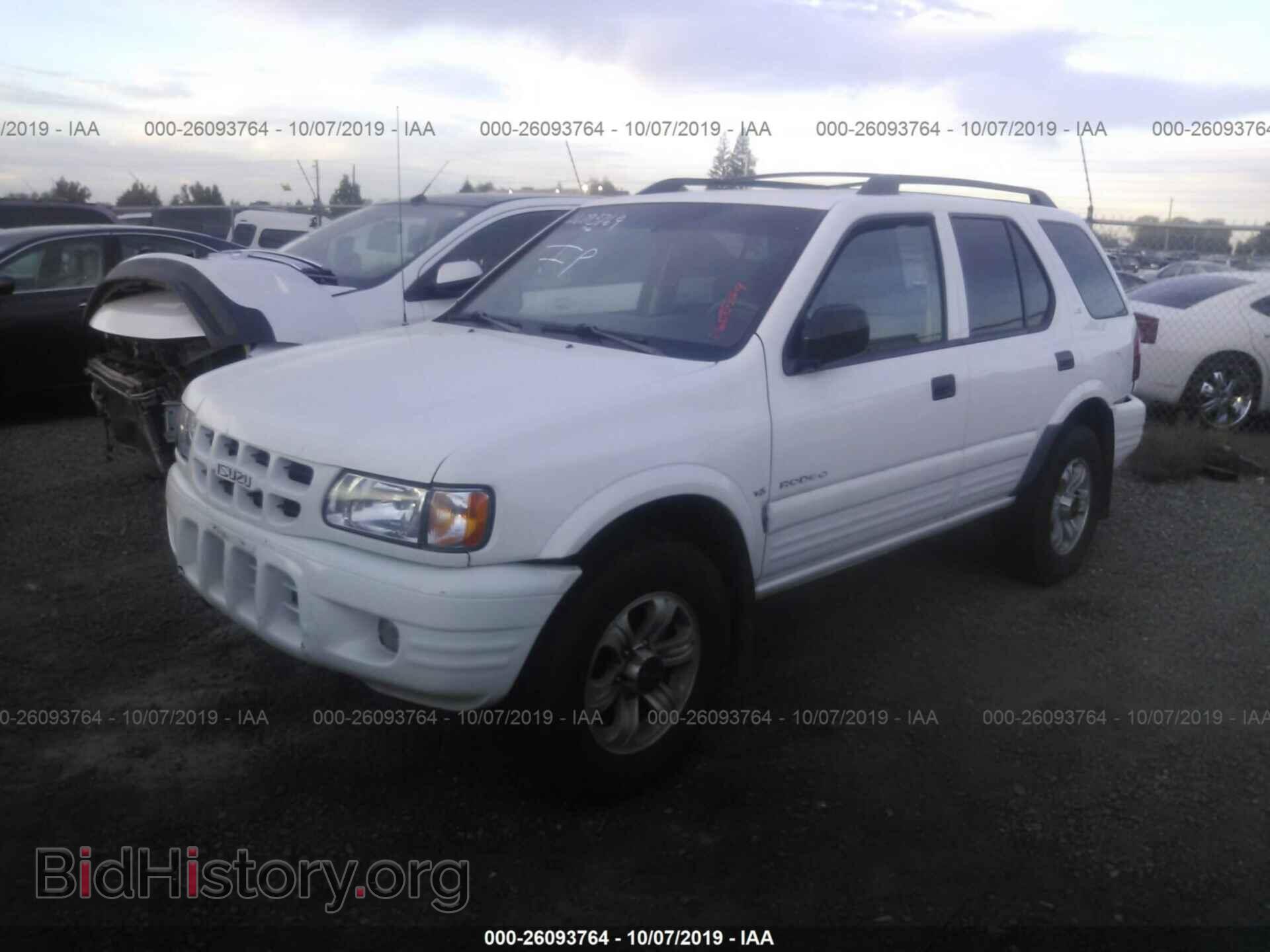 2001 ISUZU RODEO - VIN: 4S2CK58W814324521 - Фото 2