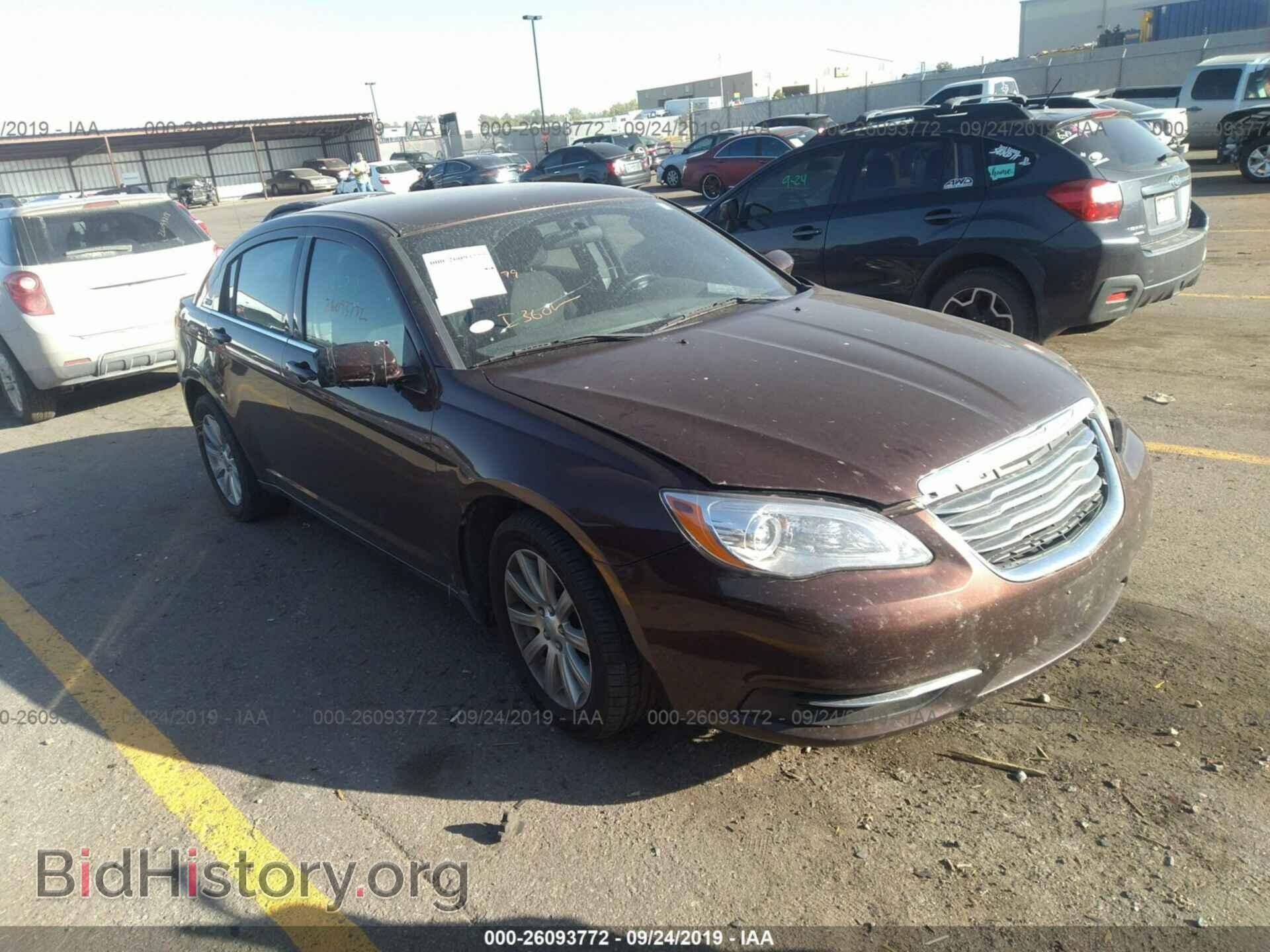 Фотография 1C3CCBBB8DN763265 - CHRYSLER 200 2013