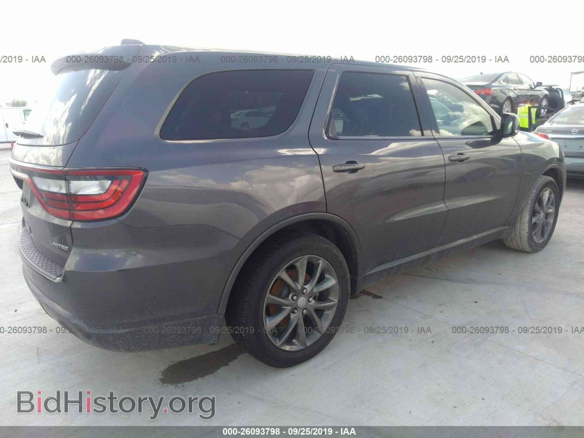 2015 DODGE DURANGO - VIN: 1C4RDHDG1FC745431 - Фото 4