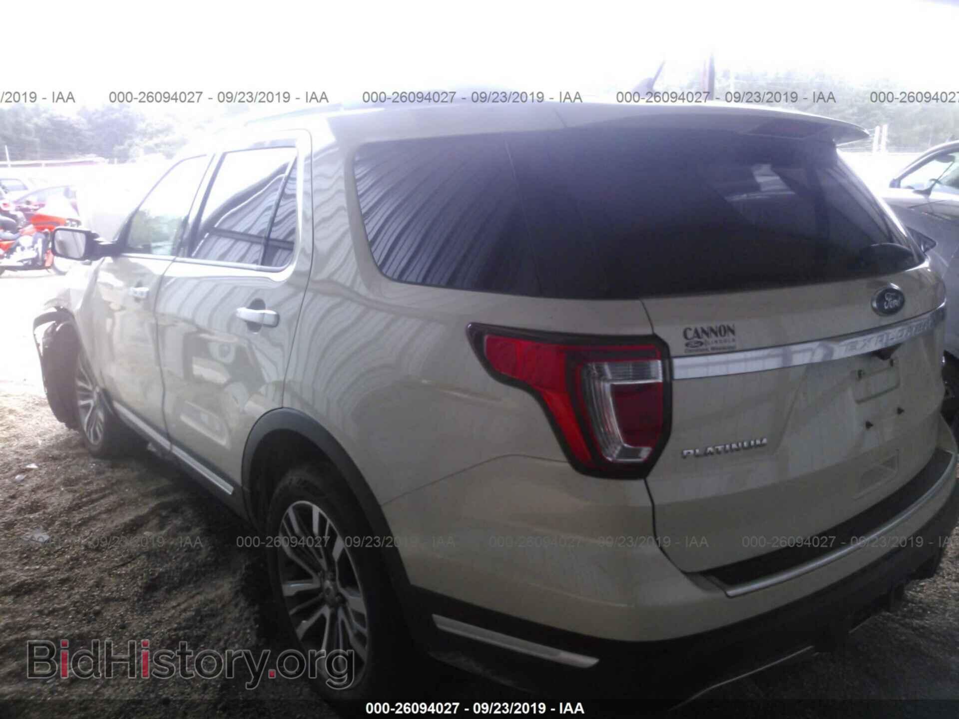 2018 FORD EXPLORER - VIN: 1FM5K8HT1JGC22726 - Photo 3