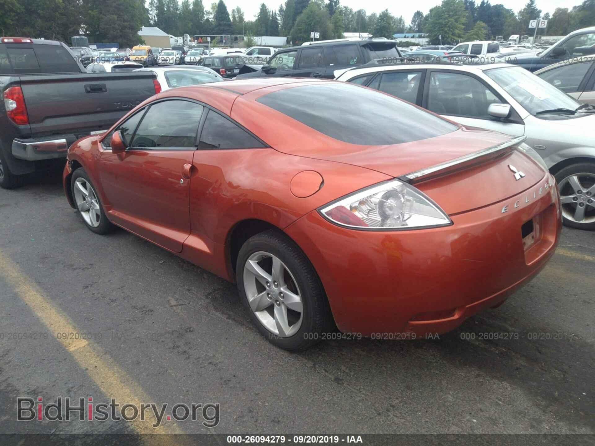 2008 MITSUBISHI ECLIPSE - VIN: 4A3AK24F88E039326 - Фото 3