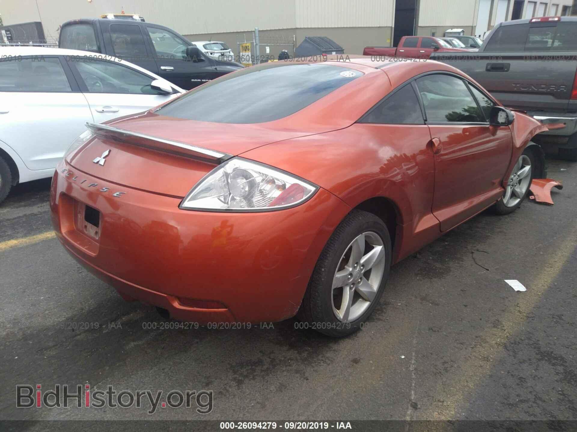 2008 MITSUBISHI ECLIPSE - VIN: 4A3AK24F88E039326 - Фото 4