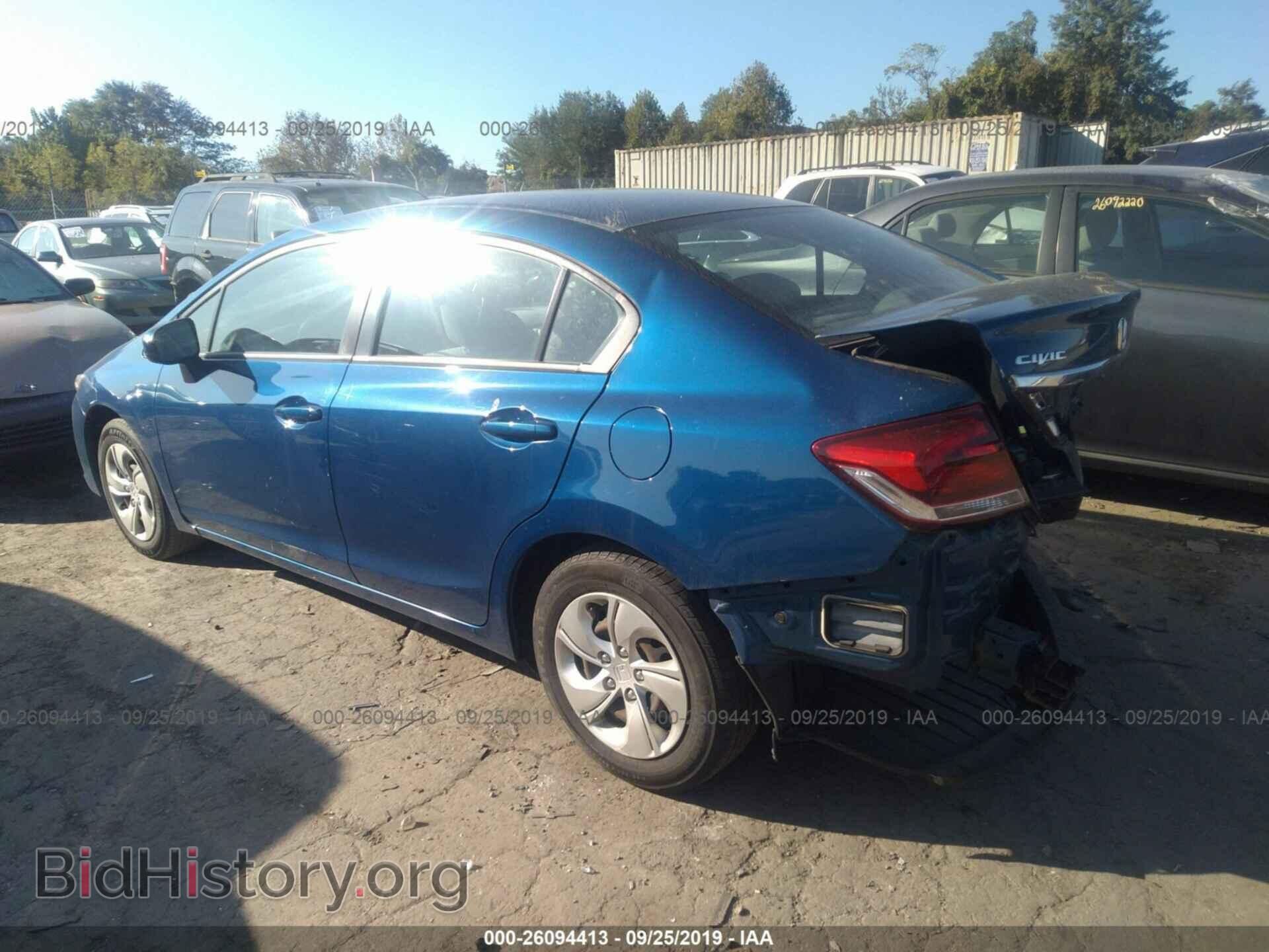 2014 HONDA CIVIC - VIN: 19XFB2F52EE201366 - Фото 3