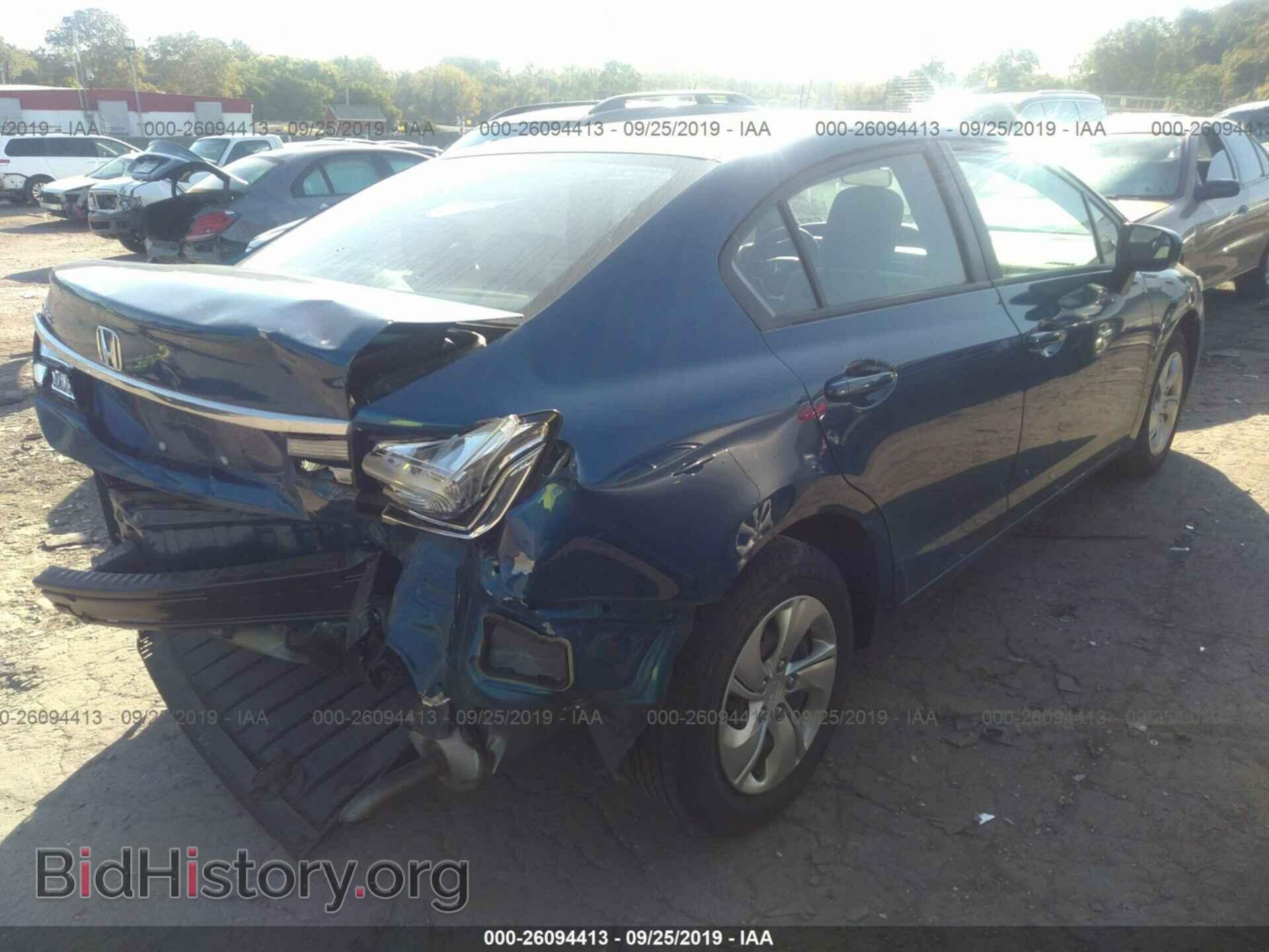 2014 HONDA CIVIC - VIN: 19XFB2F52EE201366 - Фото 4