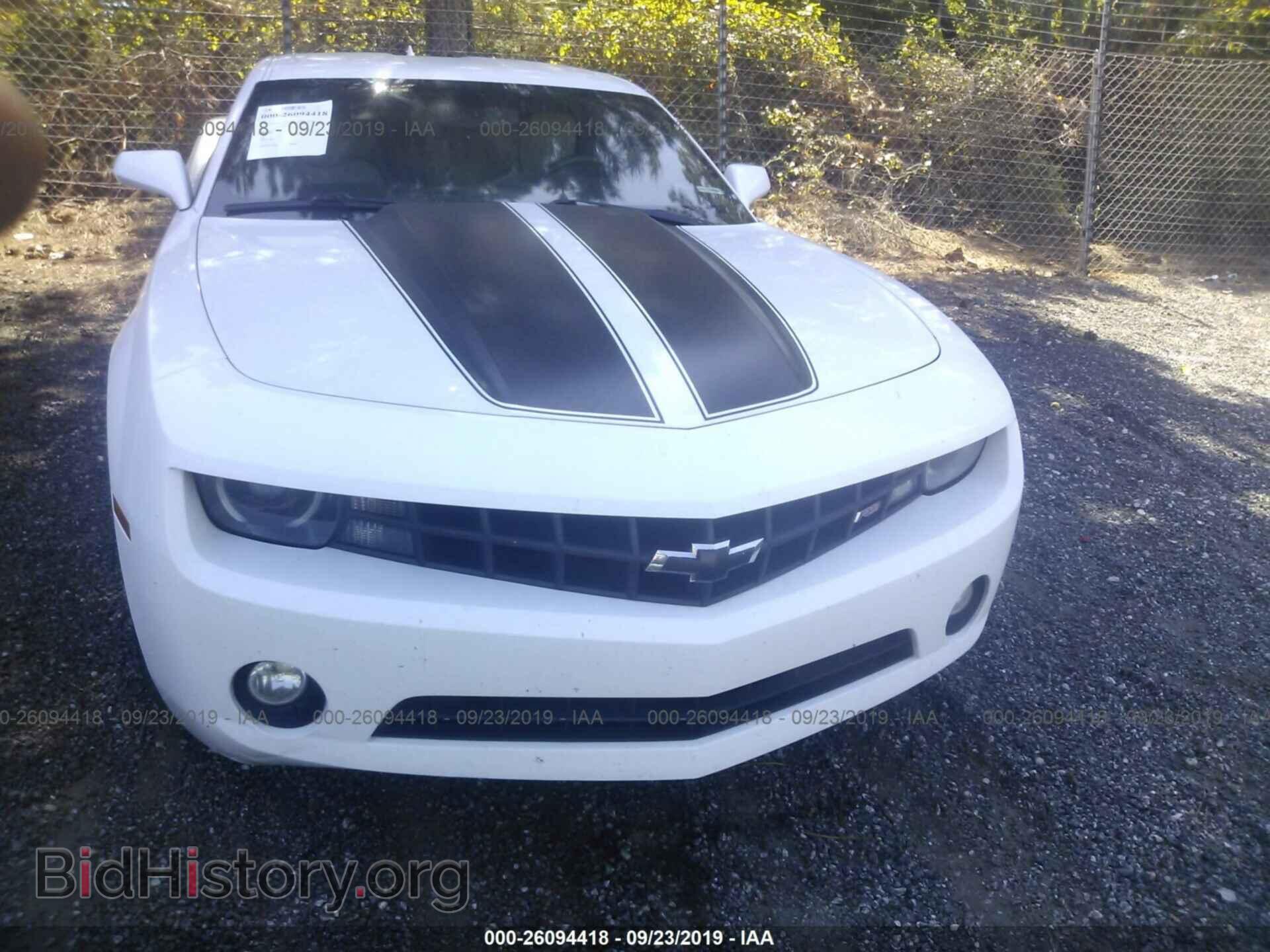 2012 CHEVROLET CAMARO - VIN: 2G1FC1E30C9205928 - Фото 6