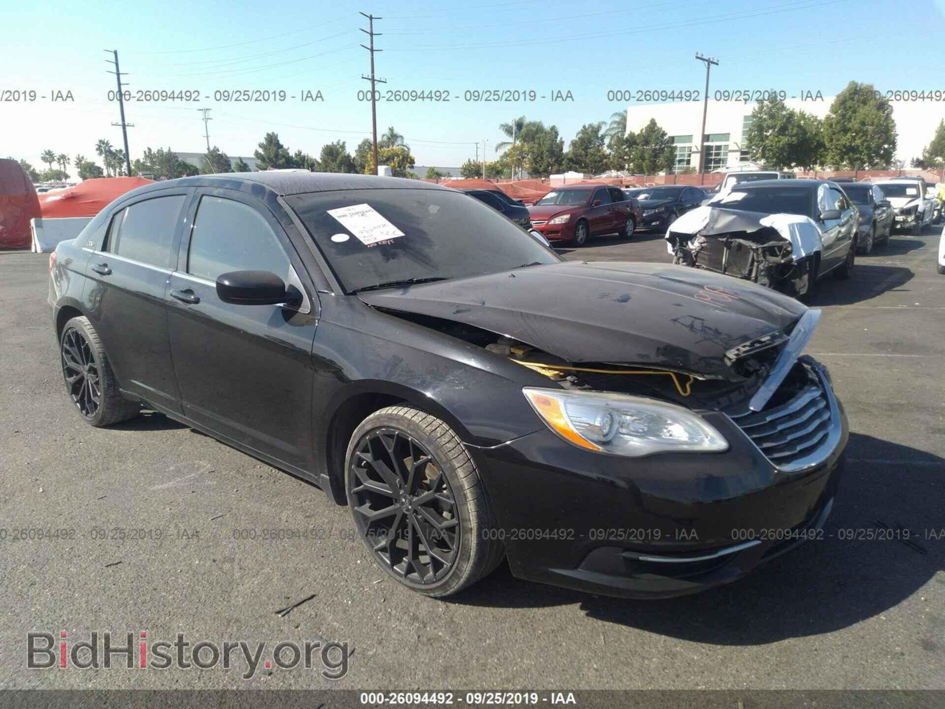 Фотография 1C3CCBAB2DN686846 - CHRYSLER 200 2013