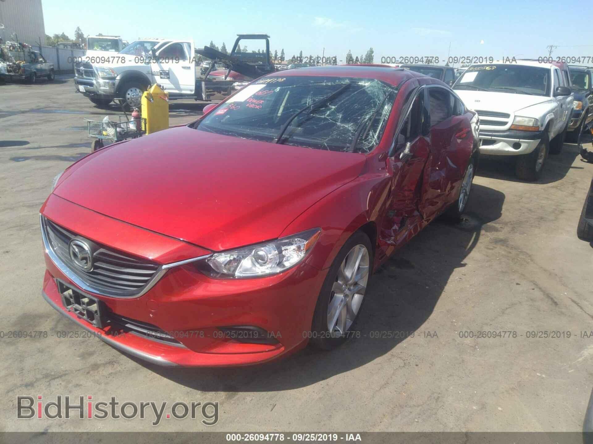 2016 MAZDA 6 - VIN: JM1GJ1V56G1404446 - Фото 2