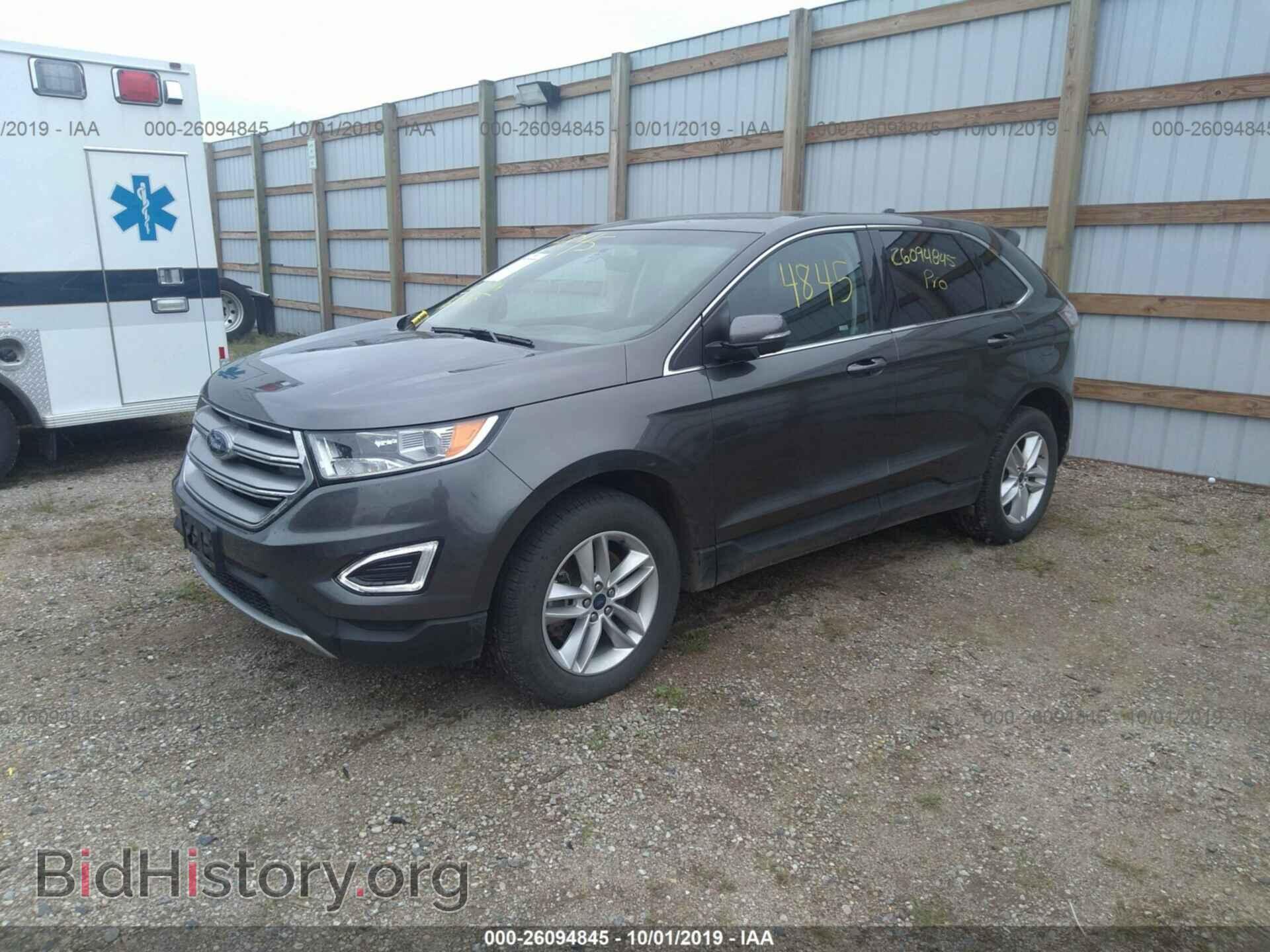 2015 FORD EDGE - VIN: 2FMTK4J90FBC23671 - Фото 2