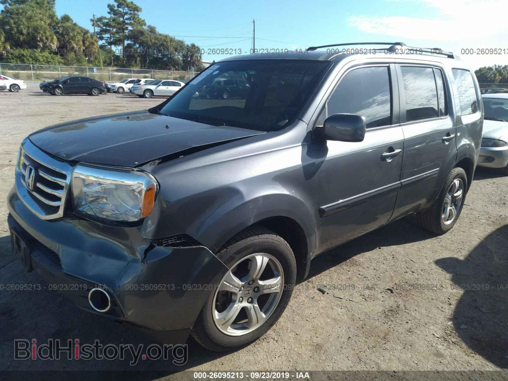 2012 HONDA PILOT - VIN: 5FNYF3H53CB042641 - Фото 2