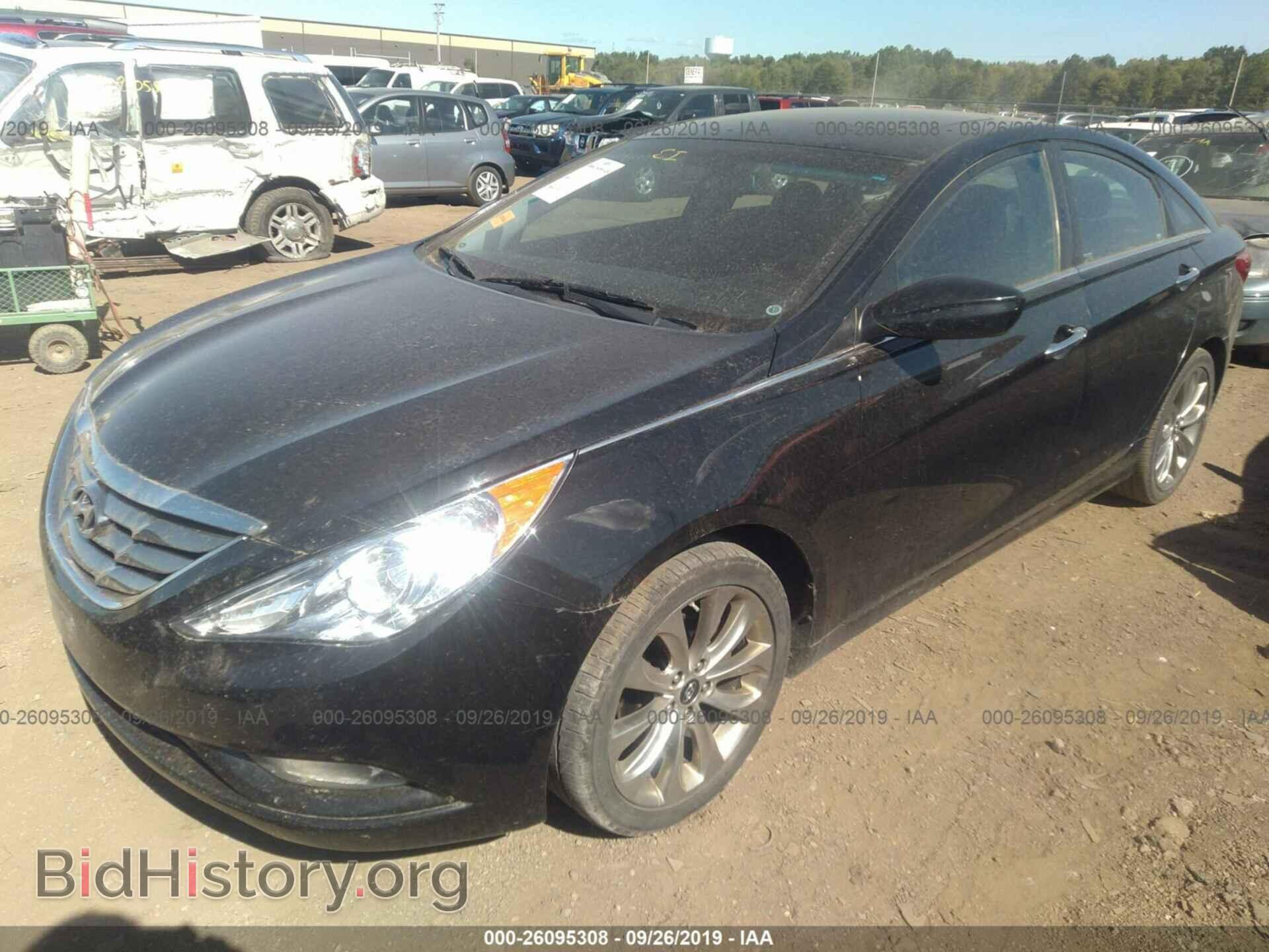 2012 HYUNDAI SONATA - VIN: 5NPEC4AB3CH435140 - Фото 2