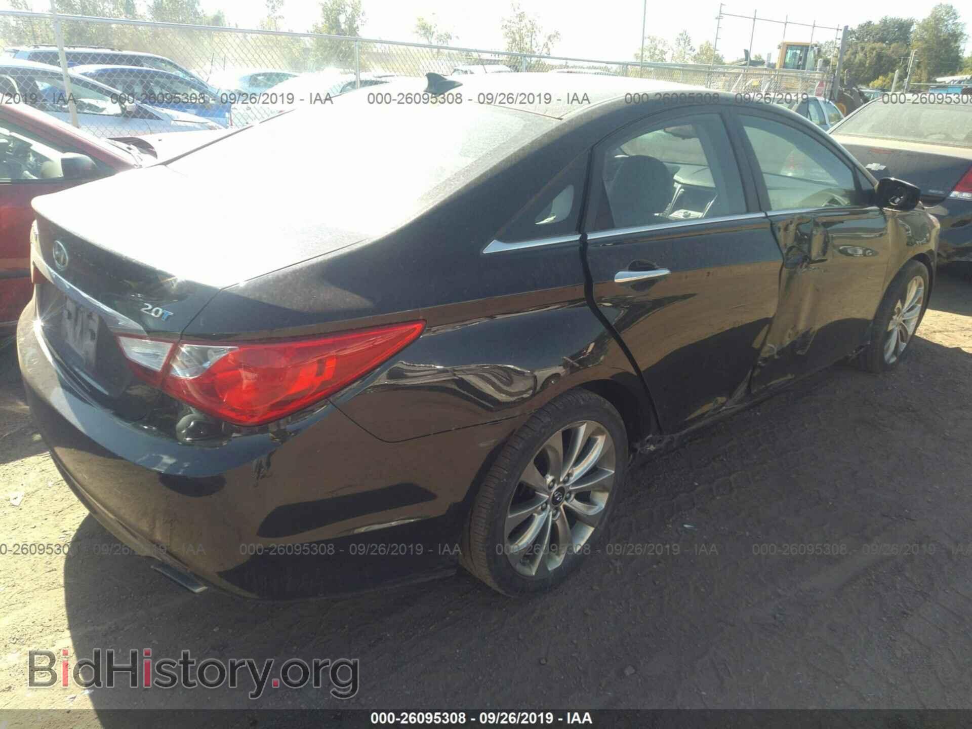 2012 HYUNDAI SONATA - VIN: 5NPEC4AB3CH435140 - Фото 4