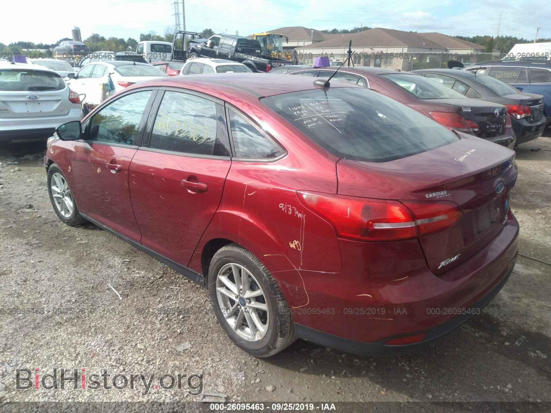 2015 FORD FOCUS - VIN: 1FADP3F29FL373980 - Фото 3
