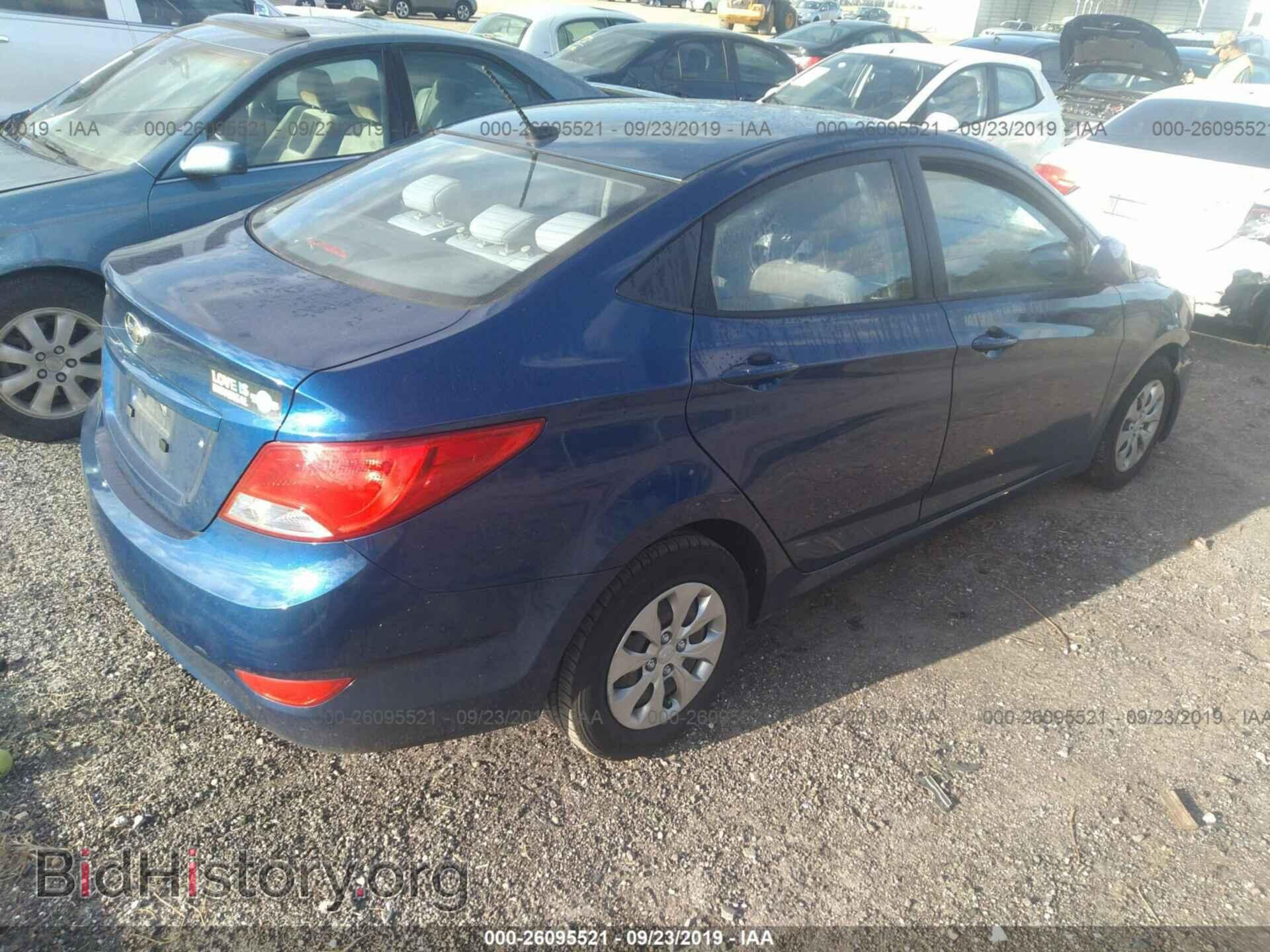 2016 HYUNDAI ACCENT - VIN: KMHCT4AE6GU036215 - Фото 4
